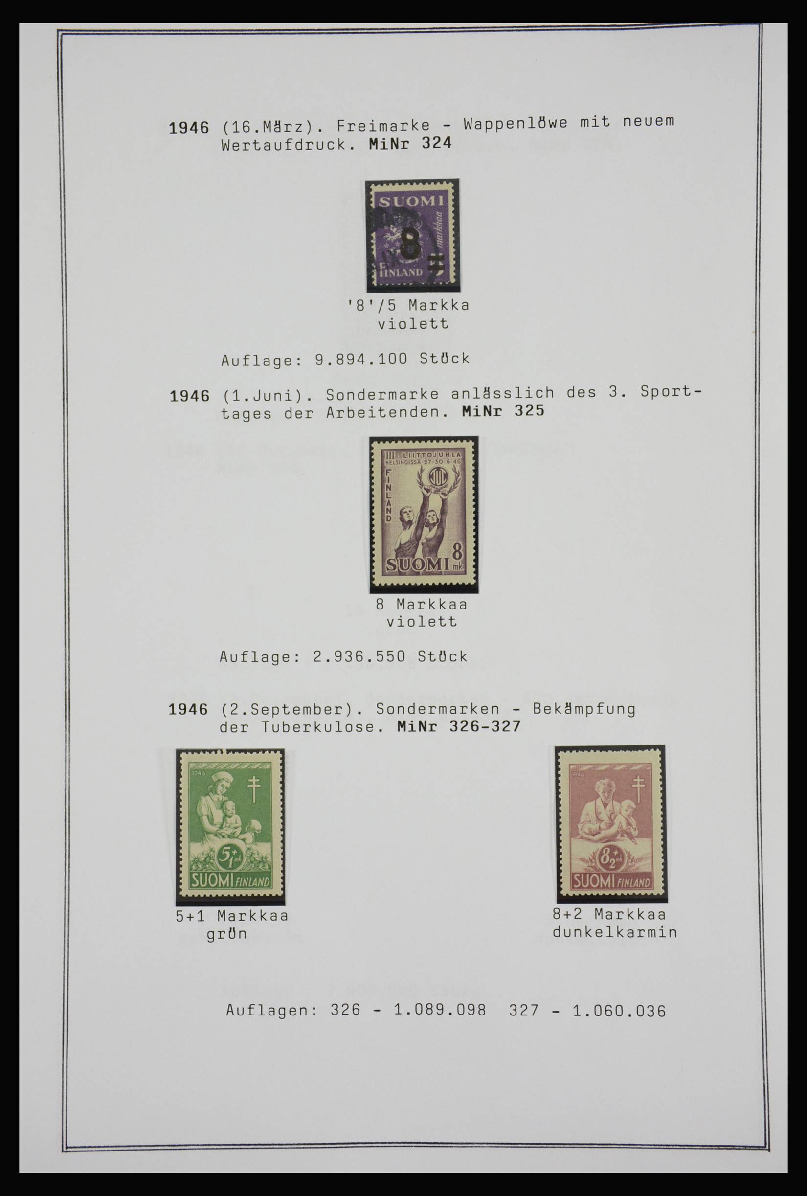 27925 081 - 27925 Scandinavië 1855-1957.