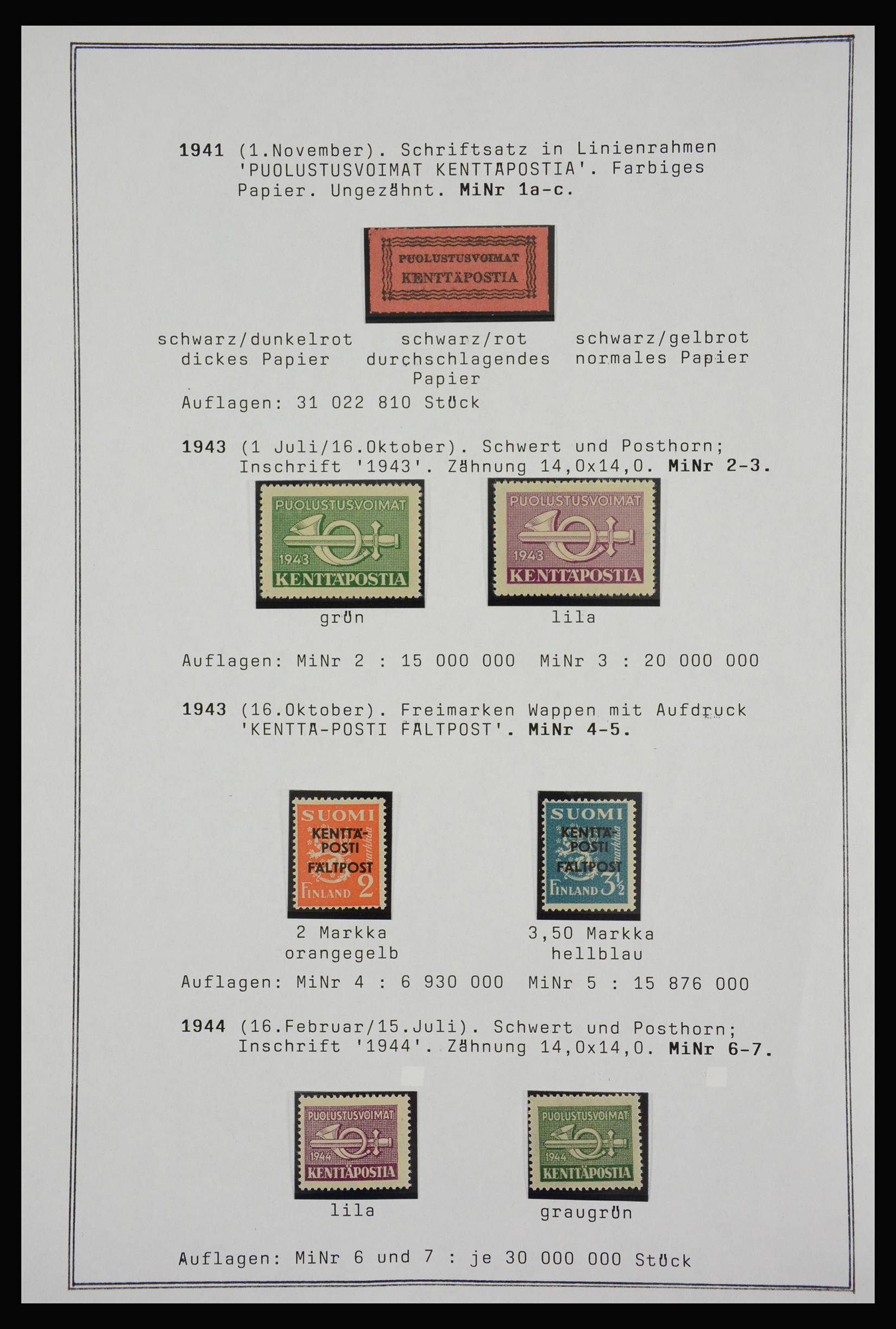 27925 084 - 27925 Scandinavië 1855-1957.