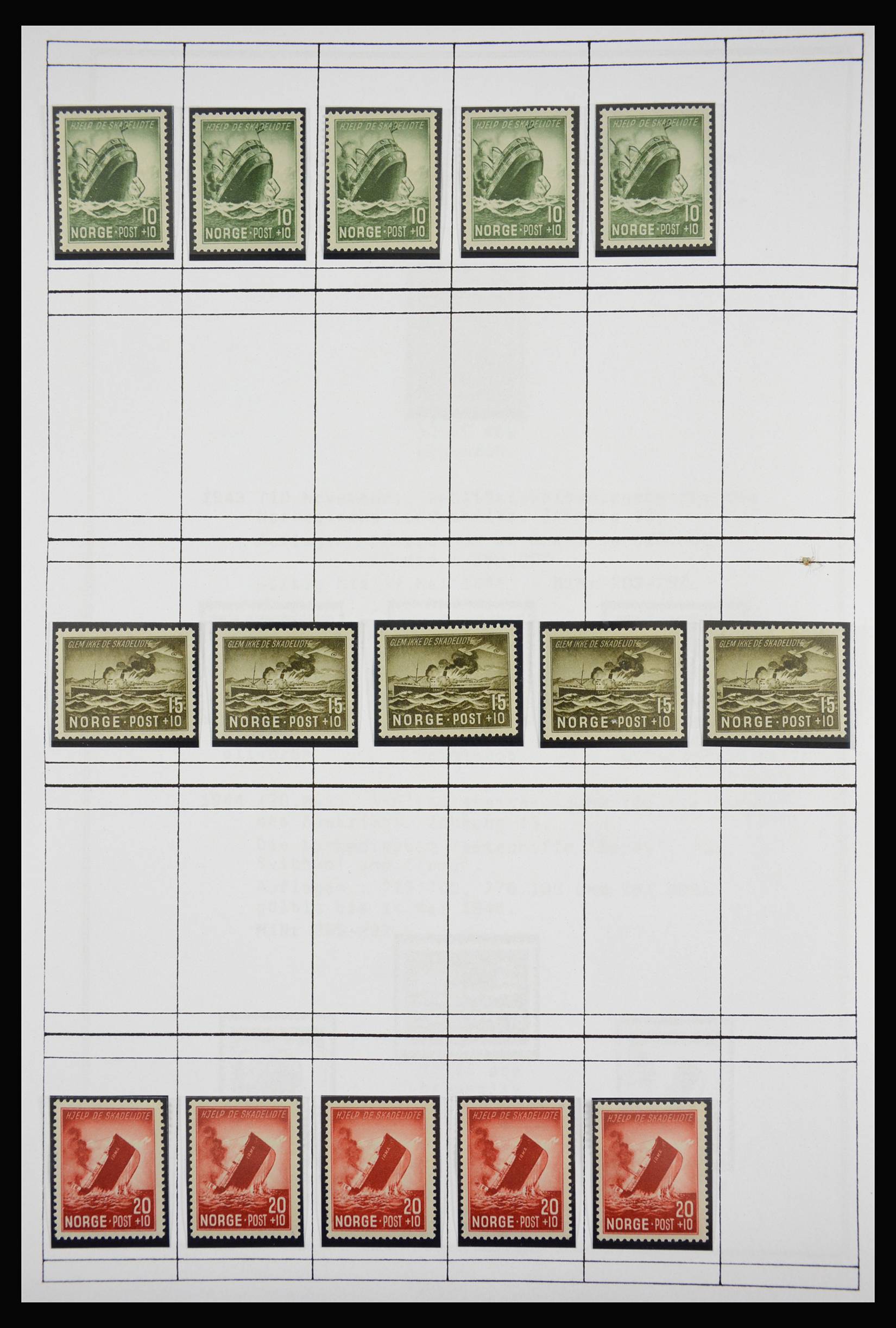 27925 185 - 27925 Scandinavië 1855-1957.