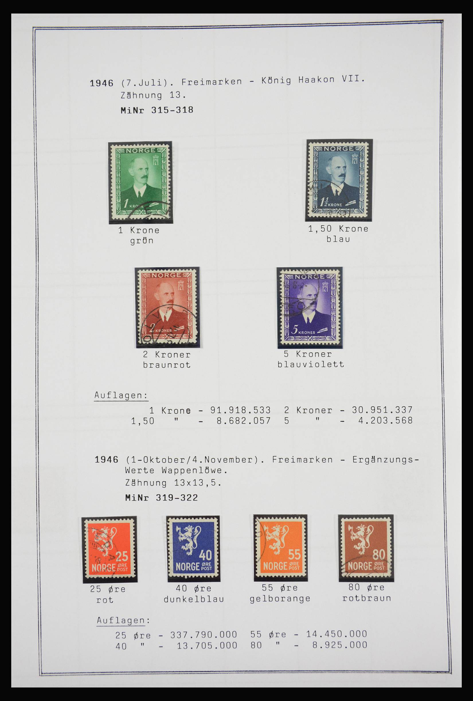 27925 194 - 27925 Scandinavia 1855-1957.