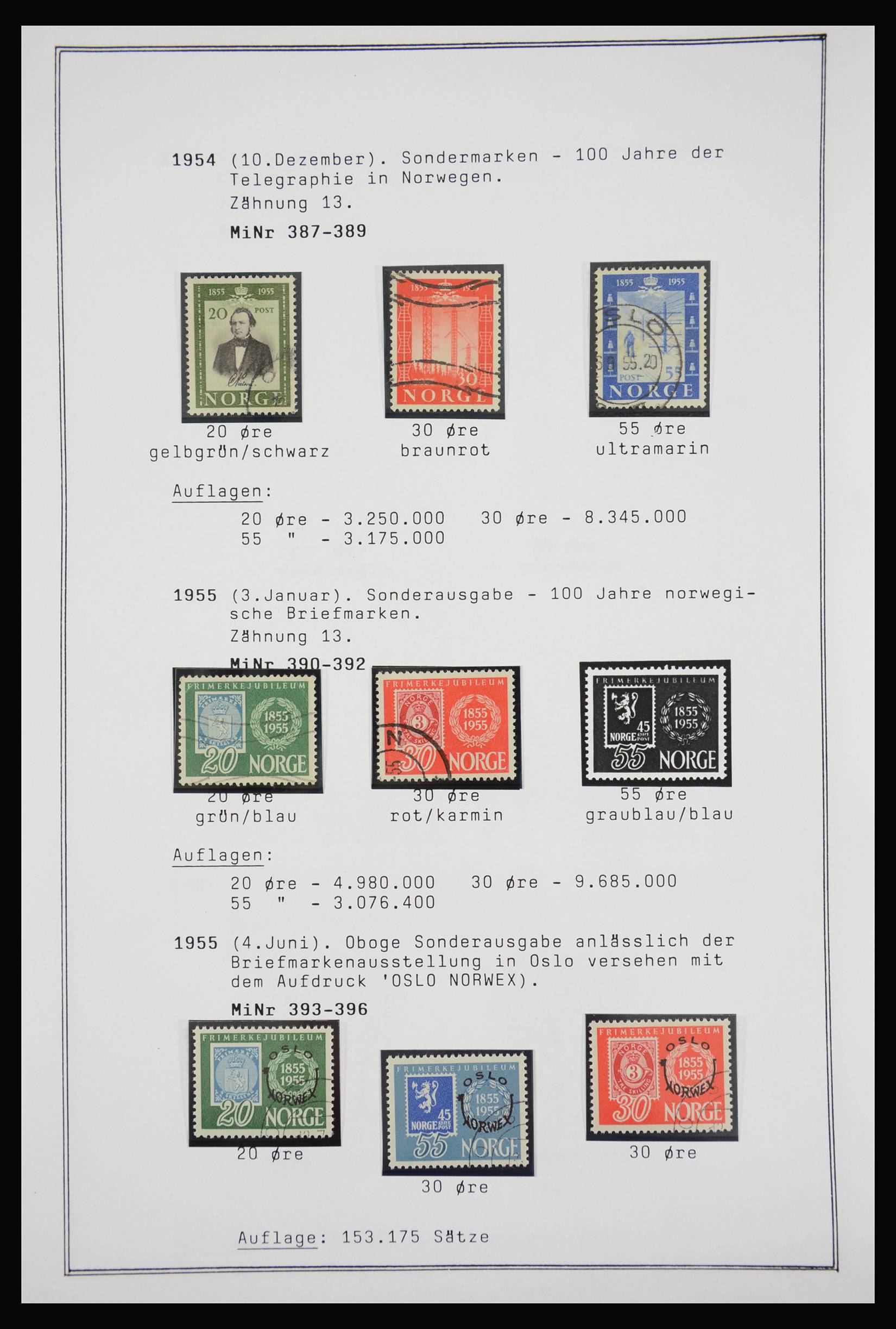 27925 215 - 27925 Scandinavië 1855-1957.