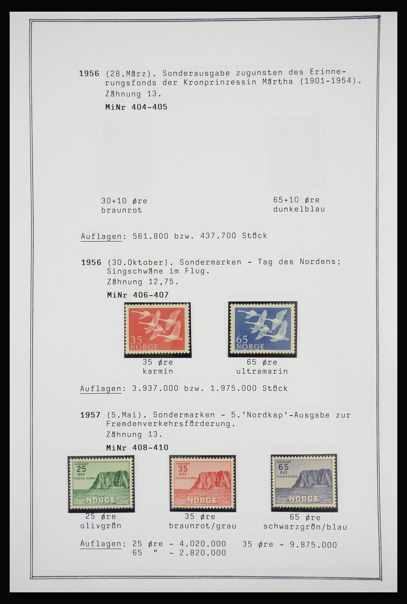 27925 218 - 27925 Scandinavië 1855-1957.