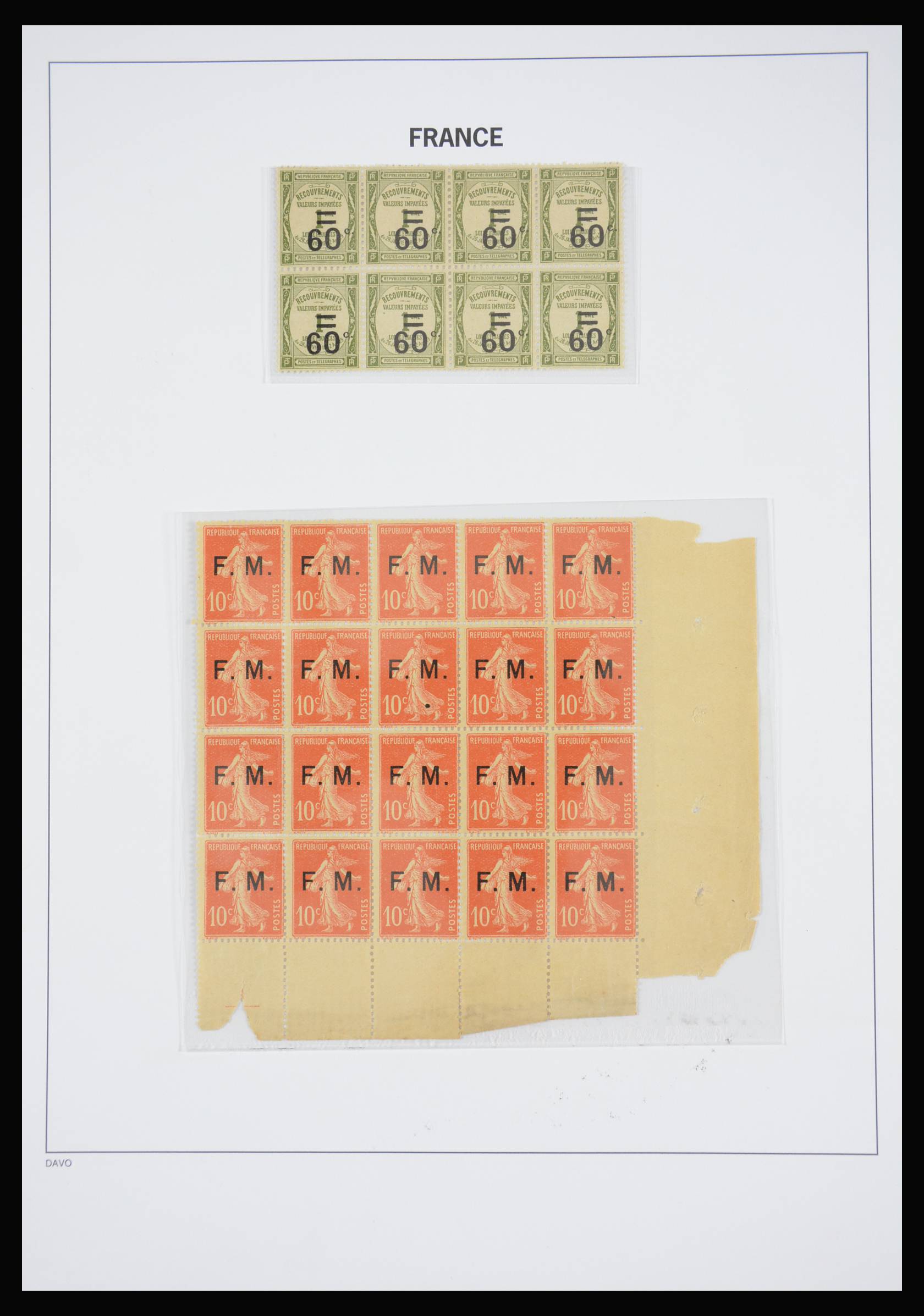 27971 007 - 27971 France postage dues 1859-1946.