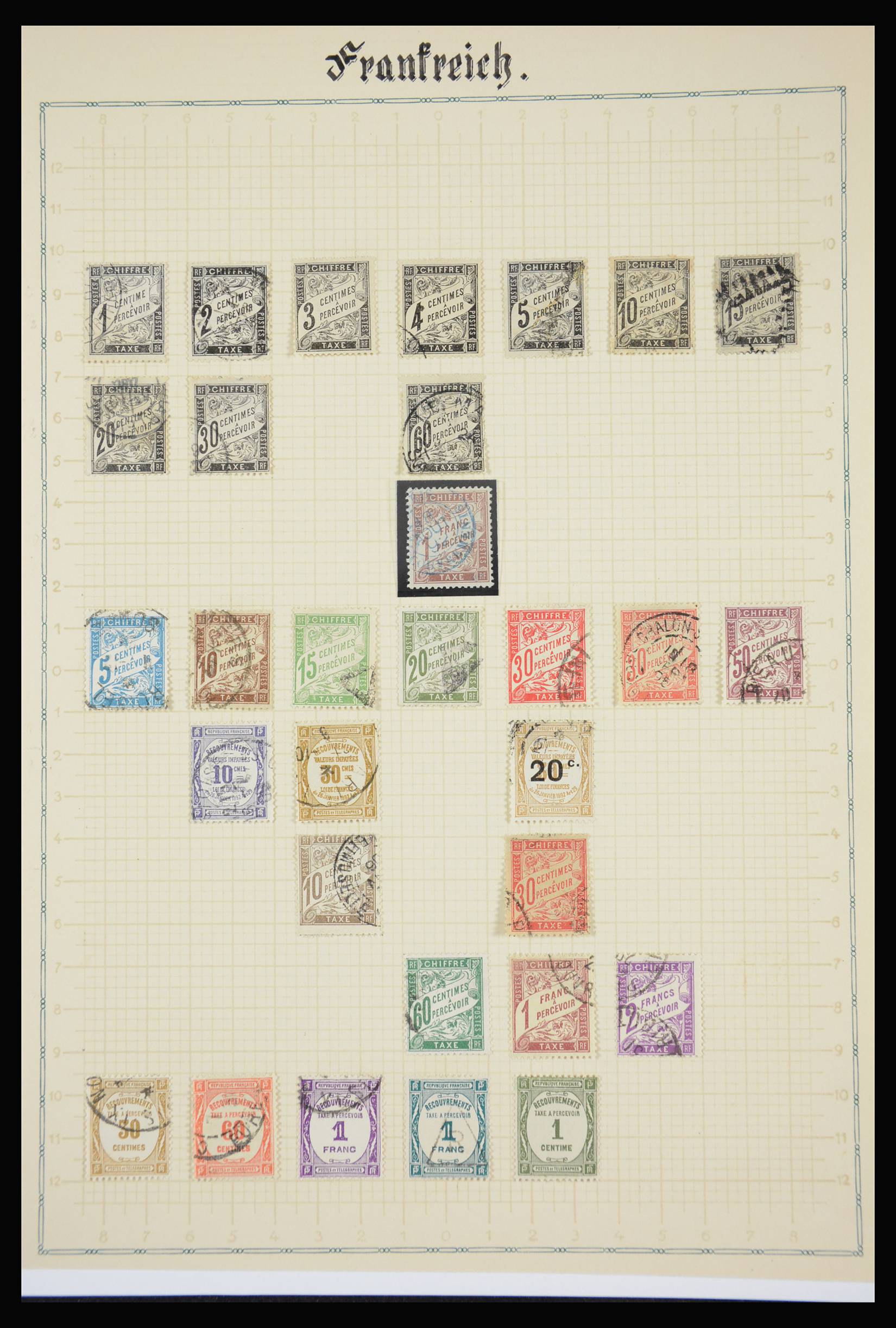 27971 009 - 27971 France postage dues 1859-1946.