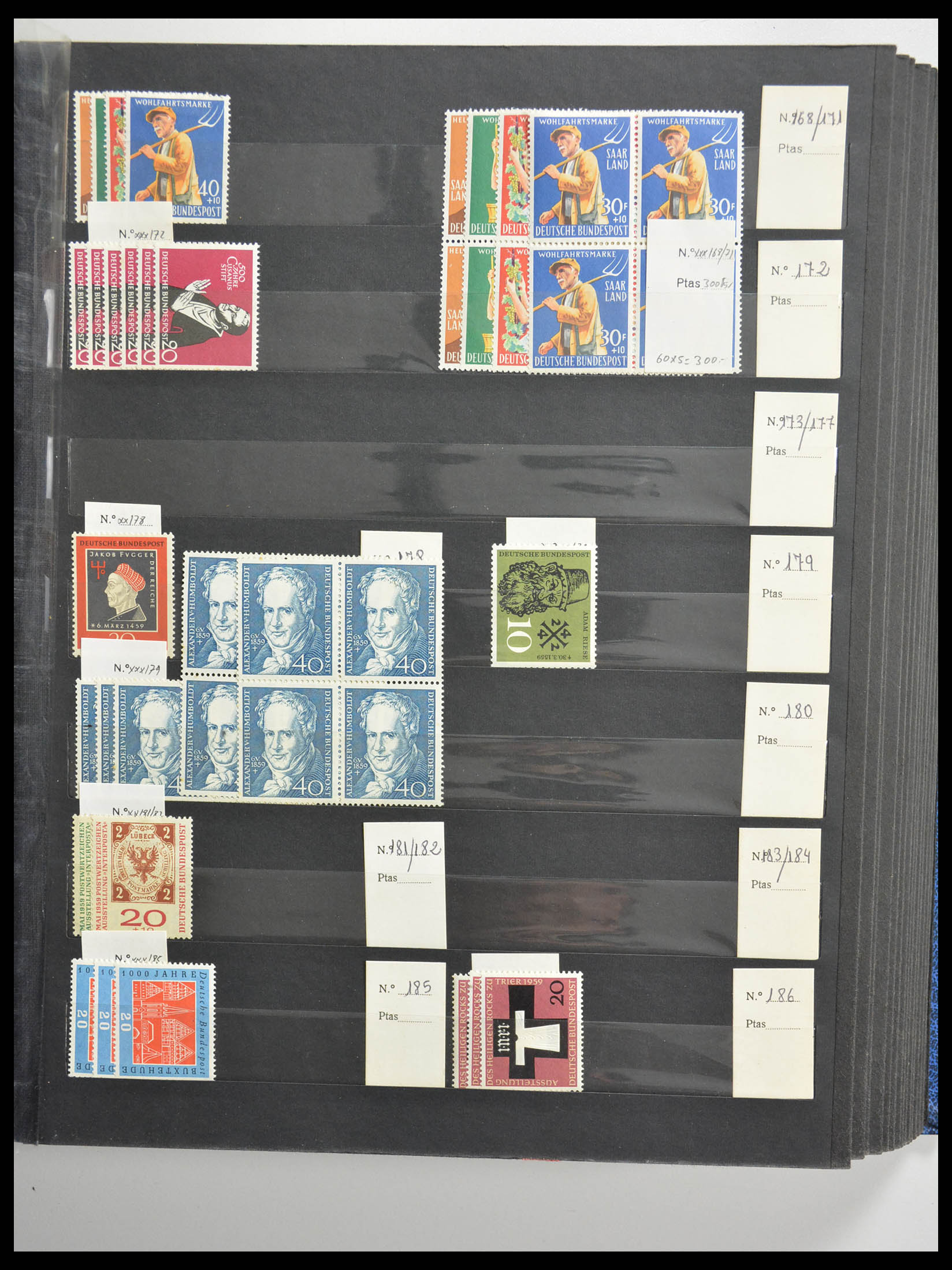 28122 012 - 28122 Bundespost 1948-1983.