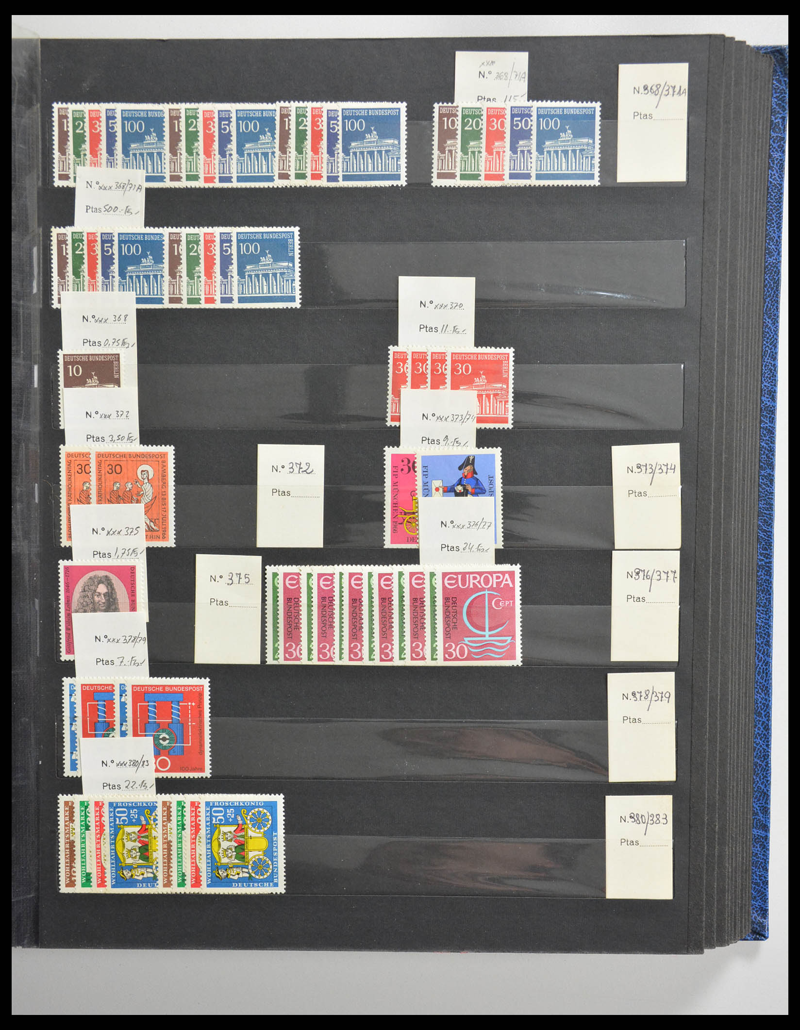 28122 020 - 28122 Bundespost 1948-1983.
