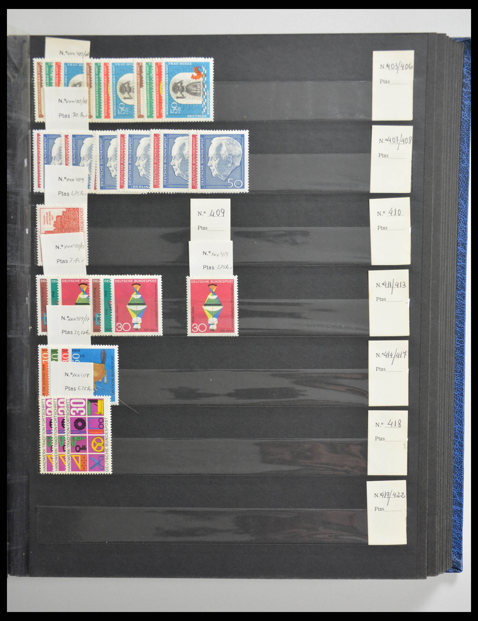 28122 022 - 28122 Bundespost 1948-1983.