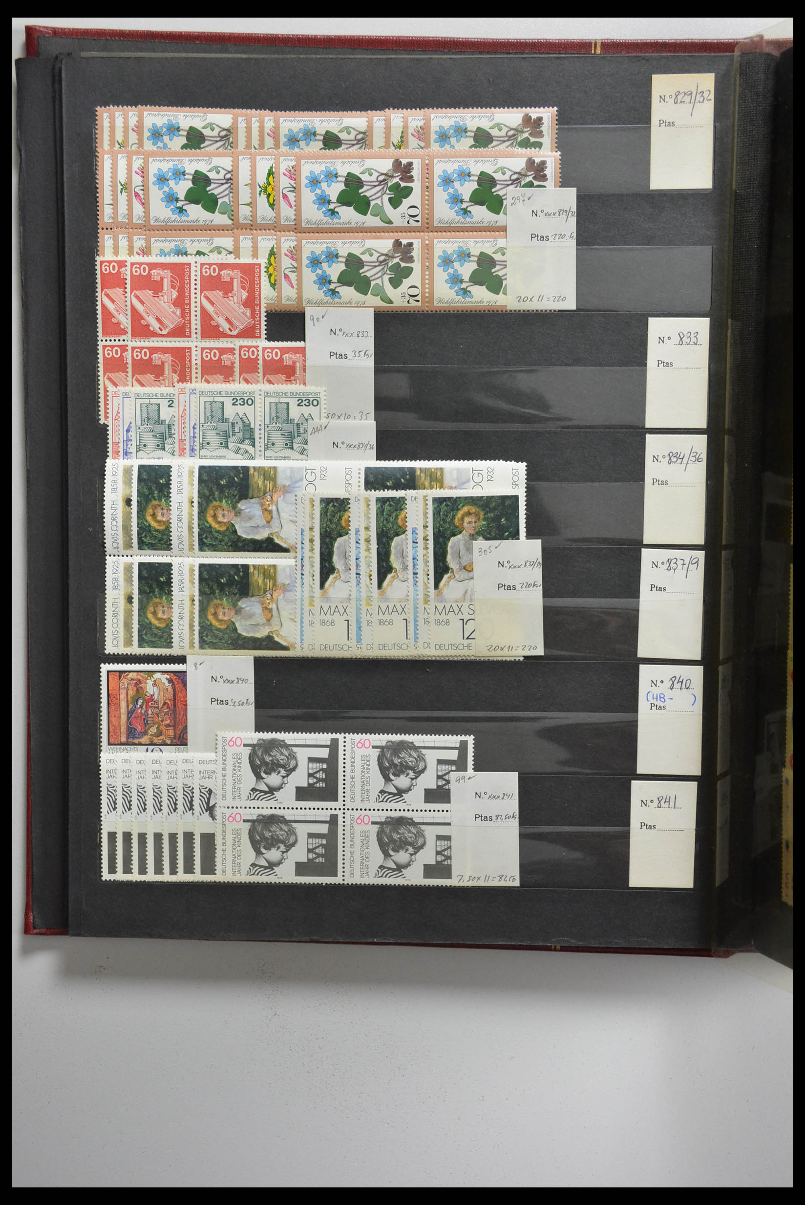 28122 042 - 28122 Bundespost 1948-1983.