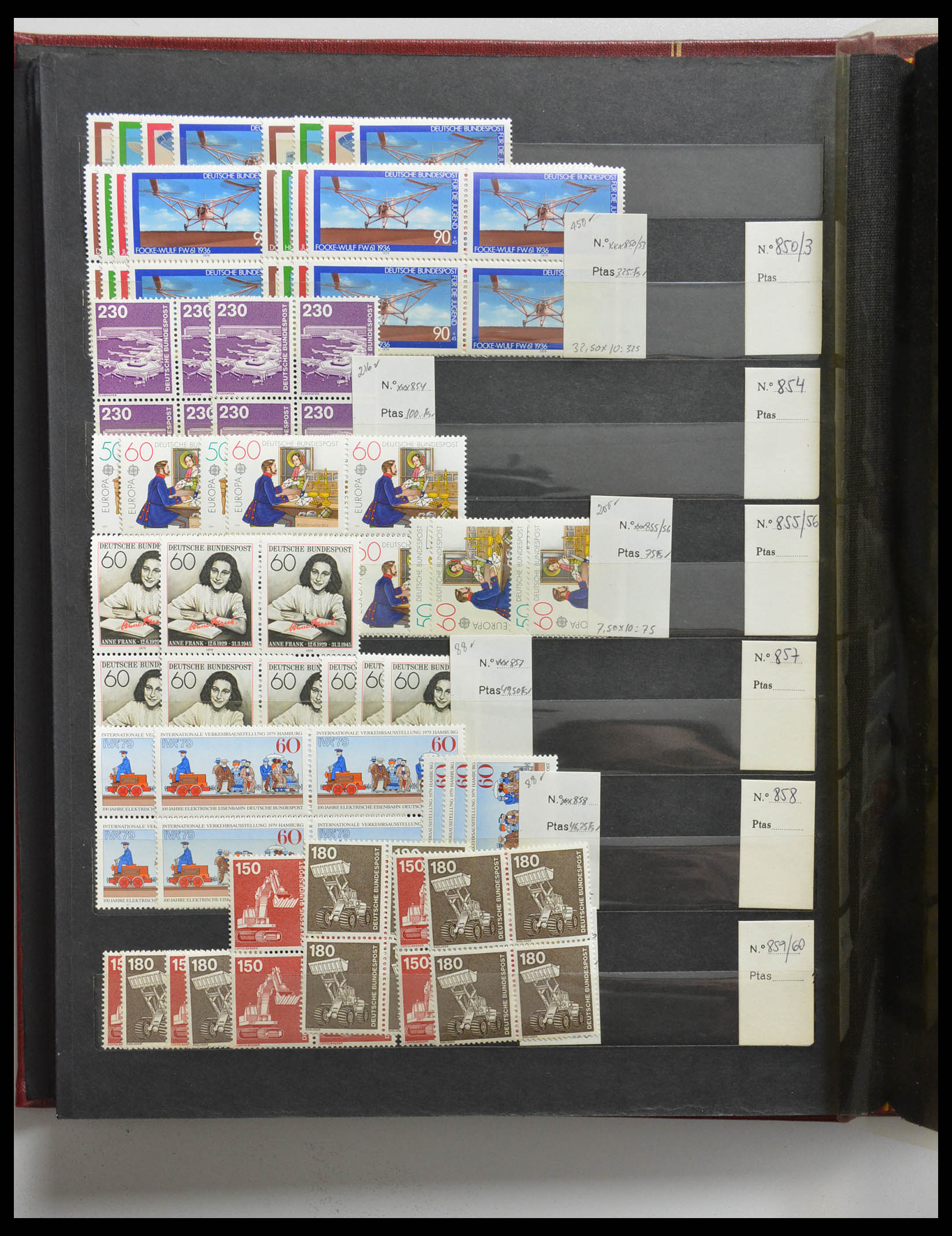 28122 044 - 28122 Bundespost 1948-1983.