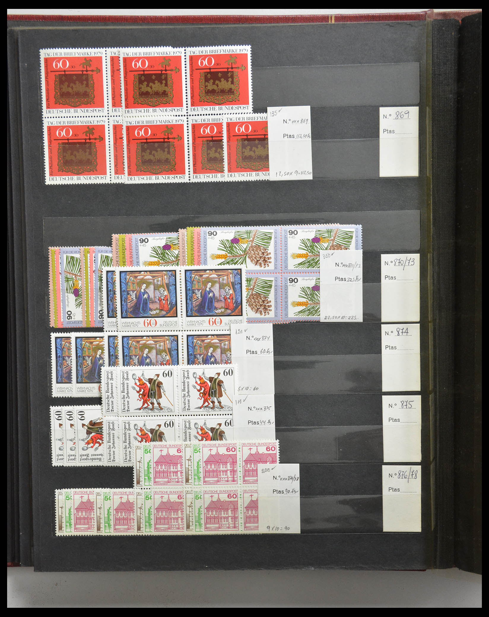28122 046 - 28122 Bundespost 1948-1983.