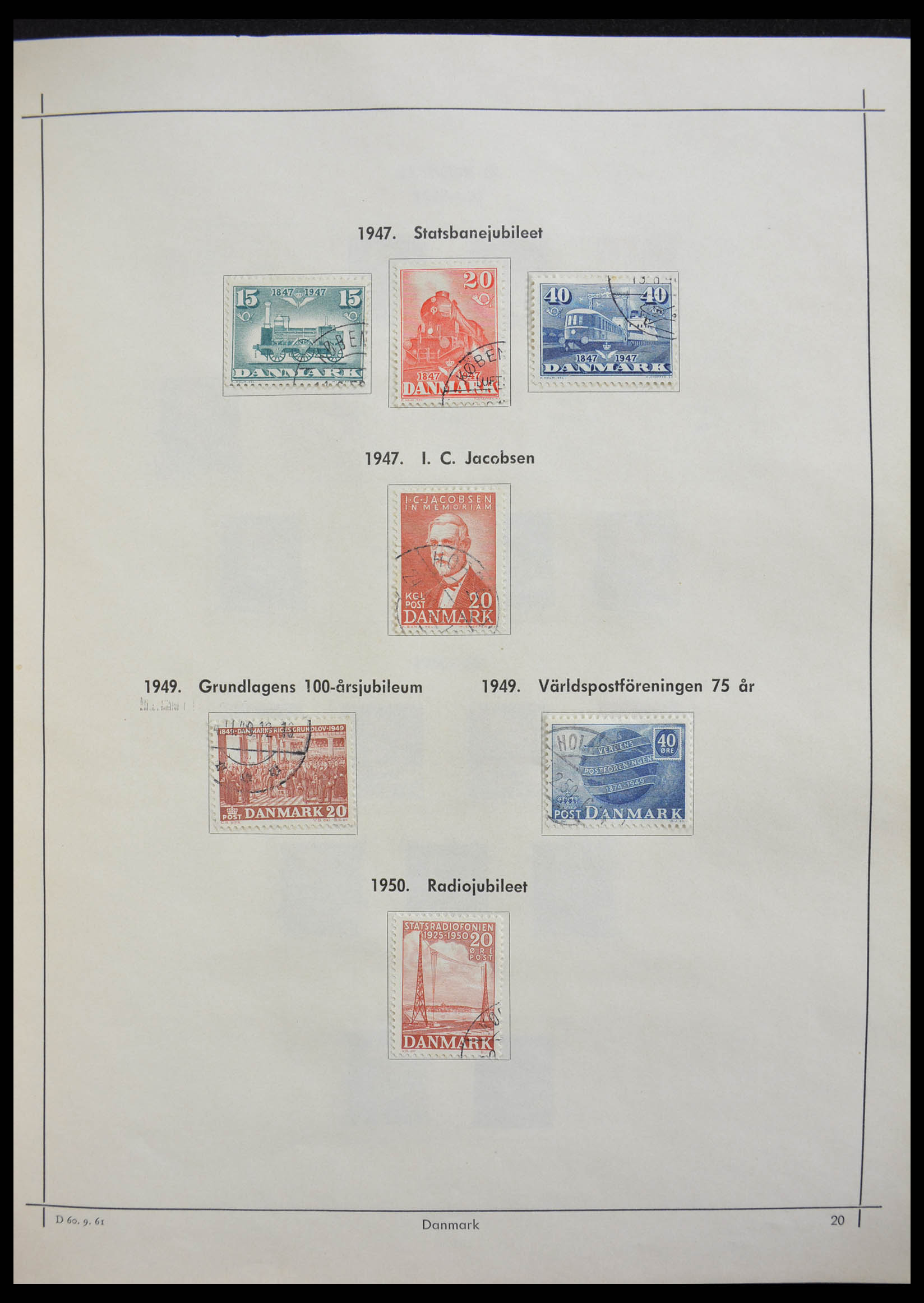 28290 020 - 28290 Scandinavia 1851-1972.