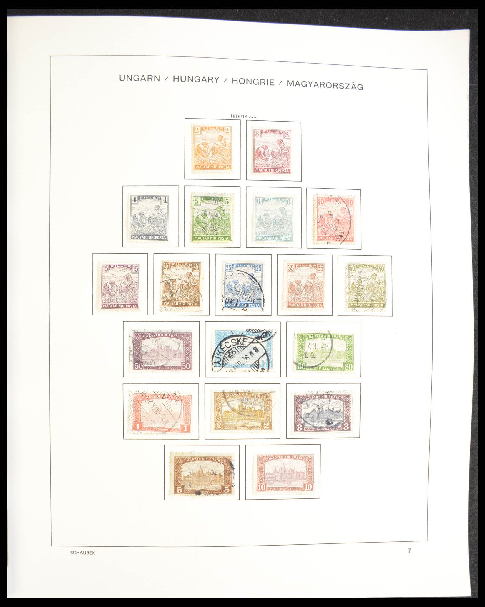 28300 016 - 28300 Hongarije 1871-1980.
