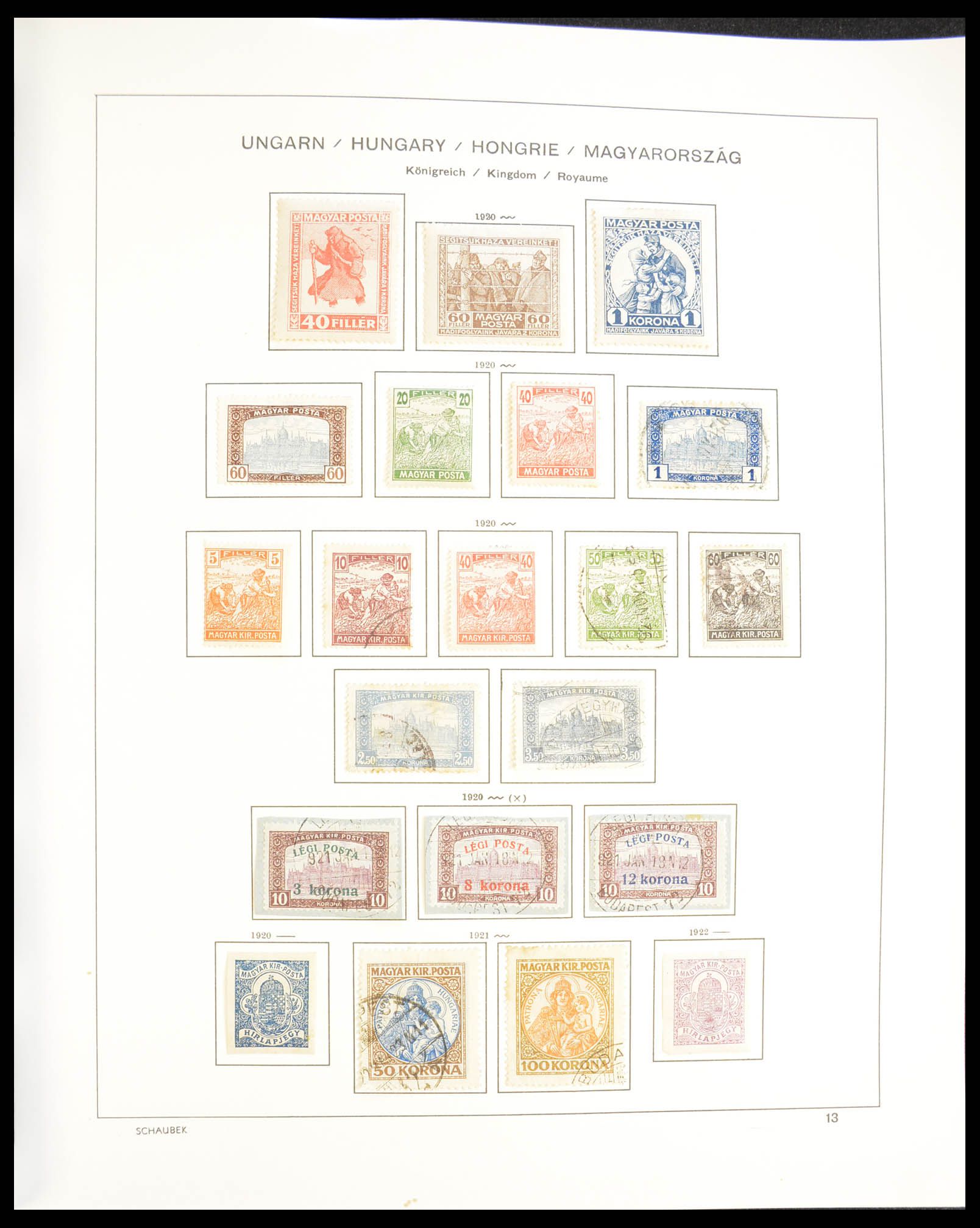 28300 022 - 28300 Hongarije 1871-1980.