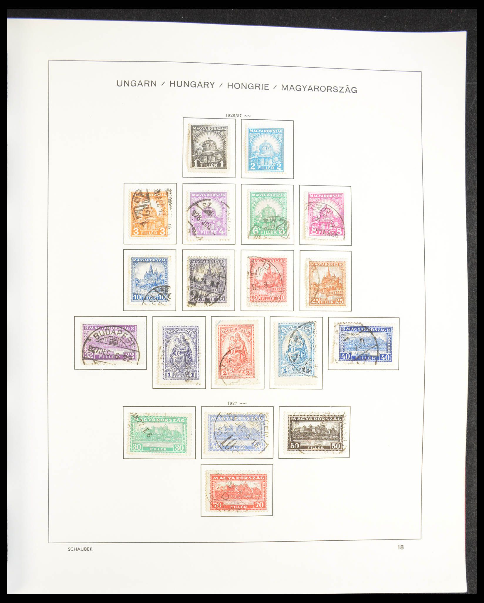 28300 028 - 28300 Hongarije 1871-1980.