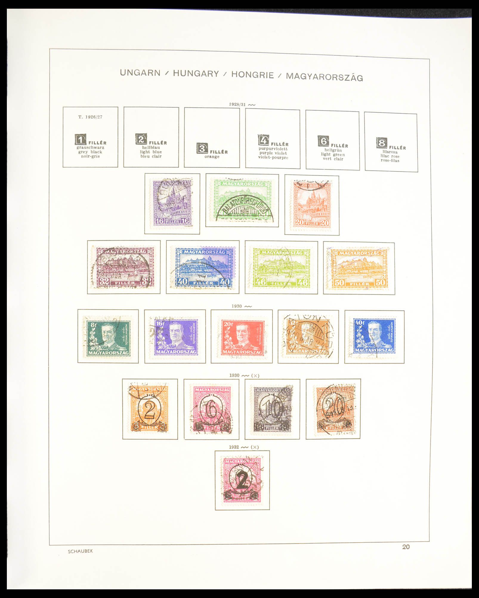 28300 030 - 28300 Hongarije 1871-1980.