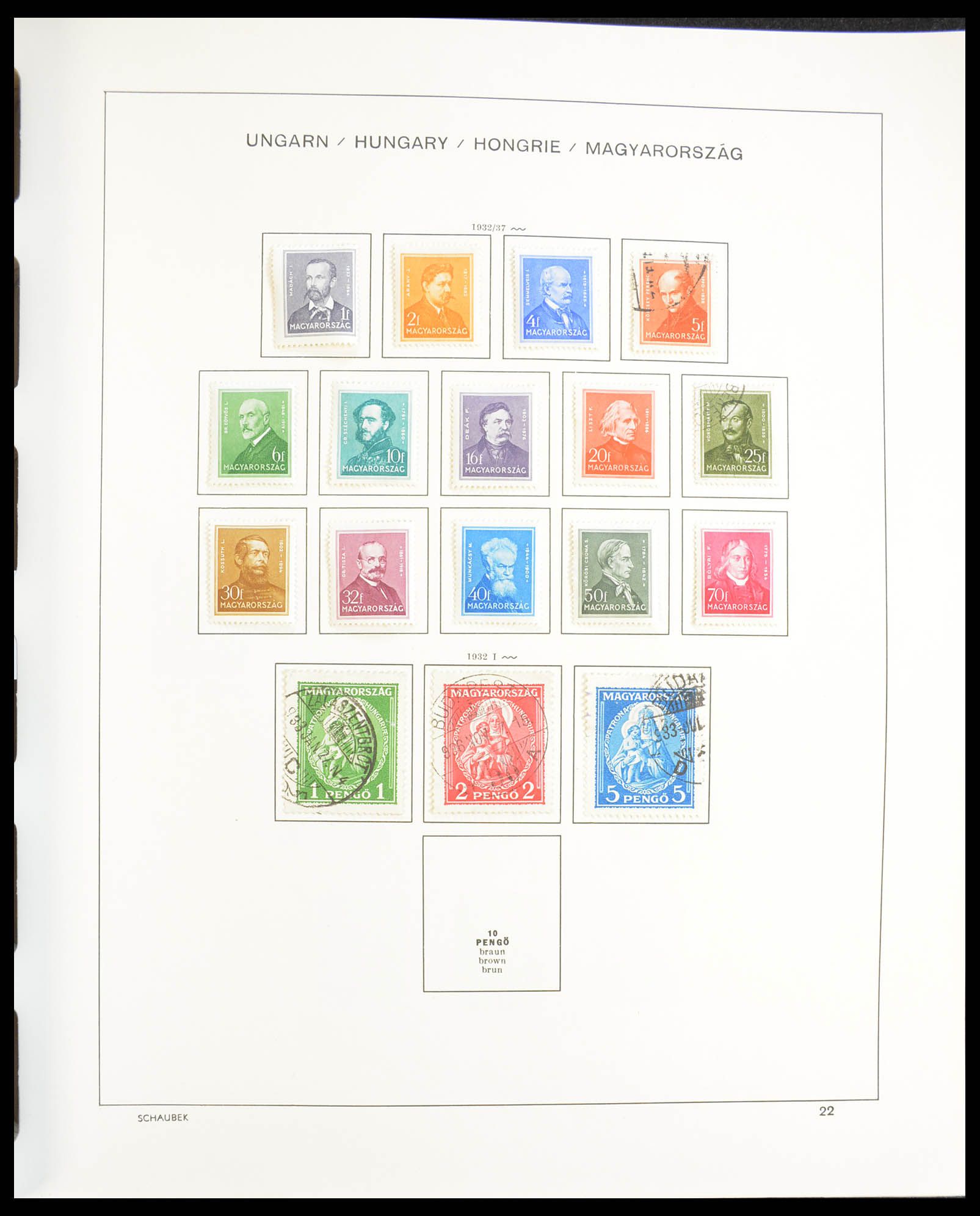 28300 033 - 28300 Hongarije 1871-1980.