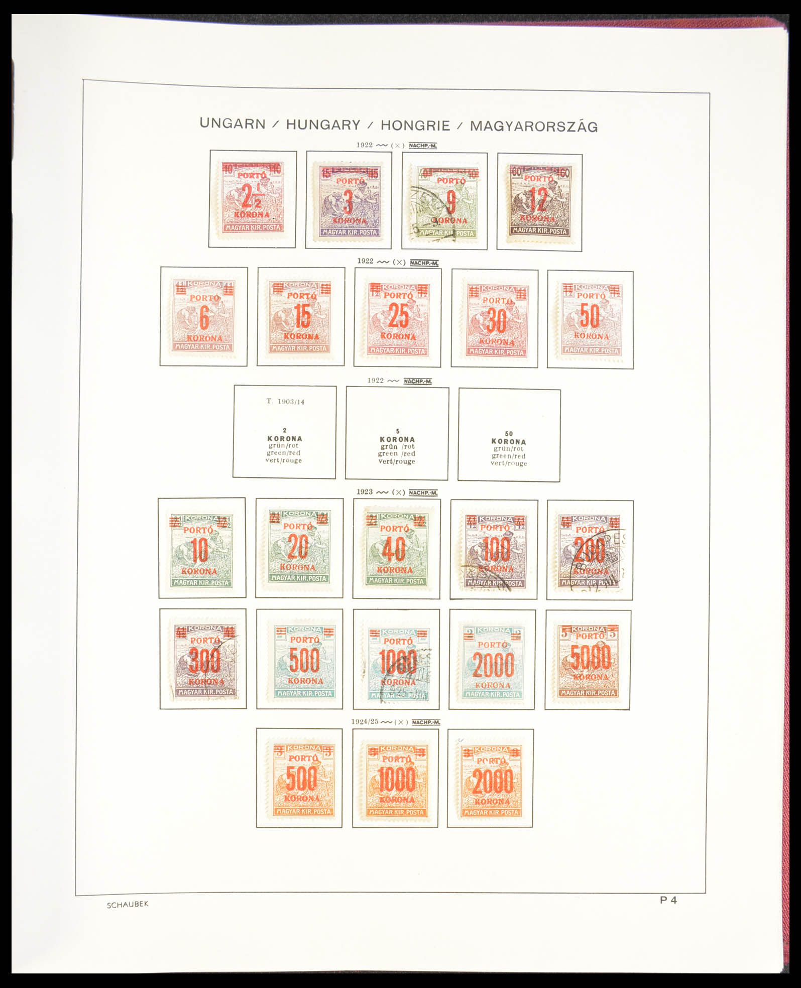 28300 062 - 28300 Hongarije 1871-1980.