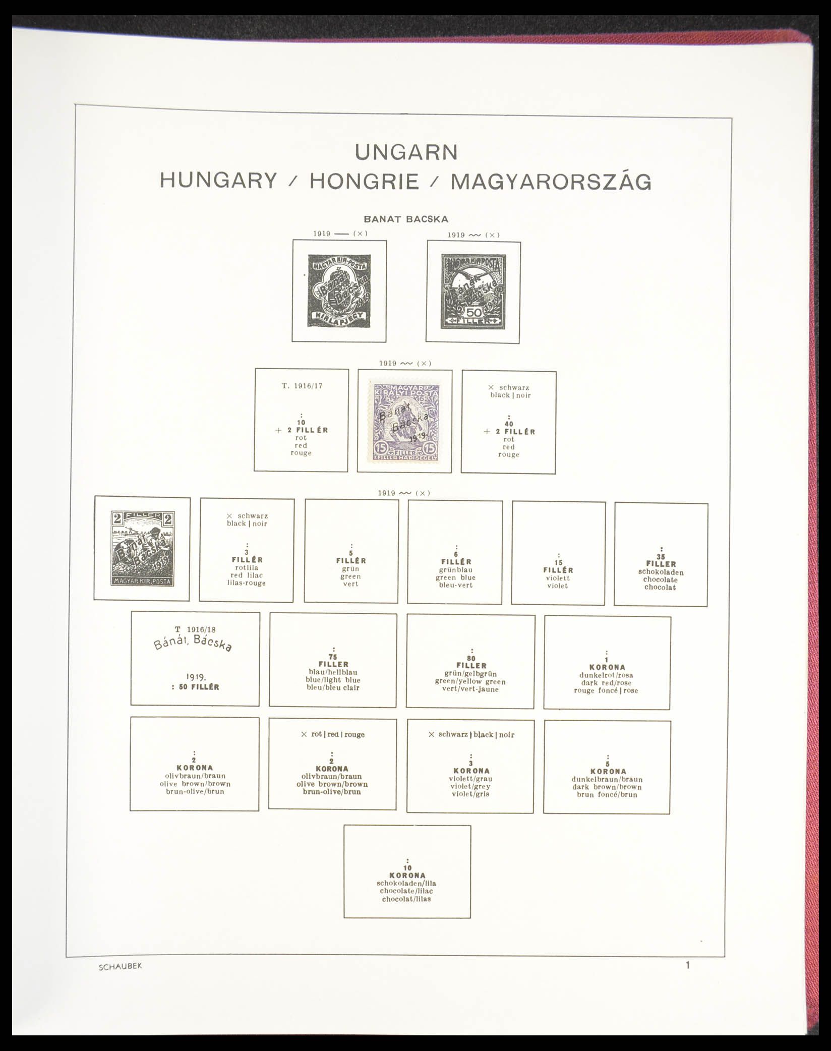 28300 071 - 28300 Hongarije 1871-1980.