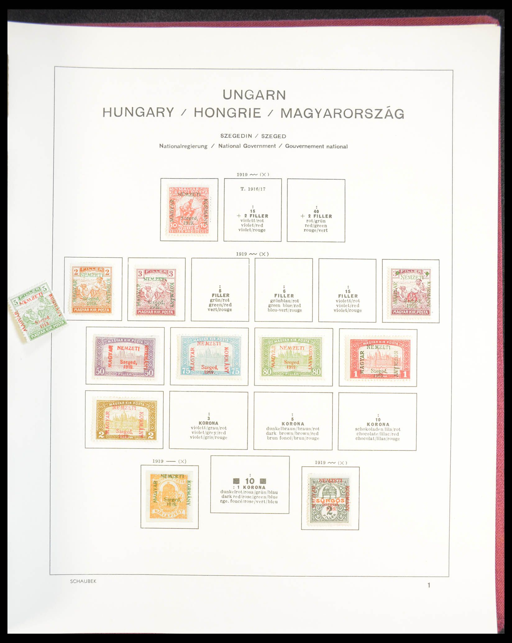 28300 083 - 28300 Hongarije 1871-1980.