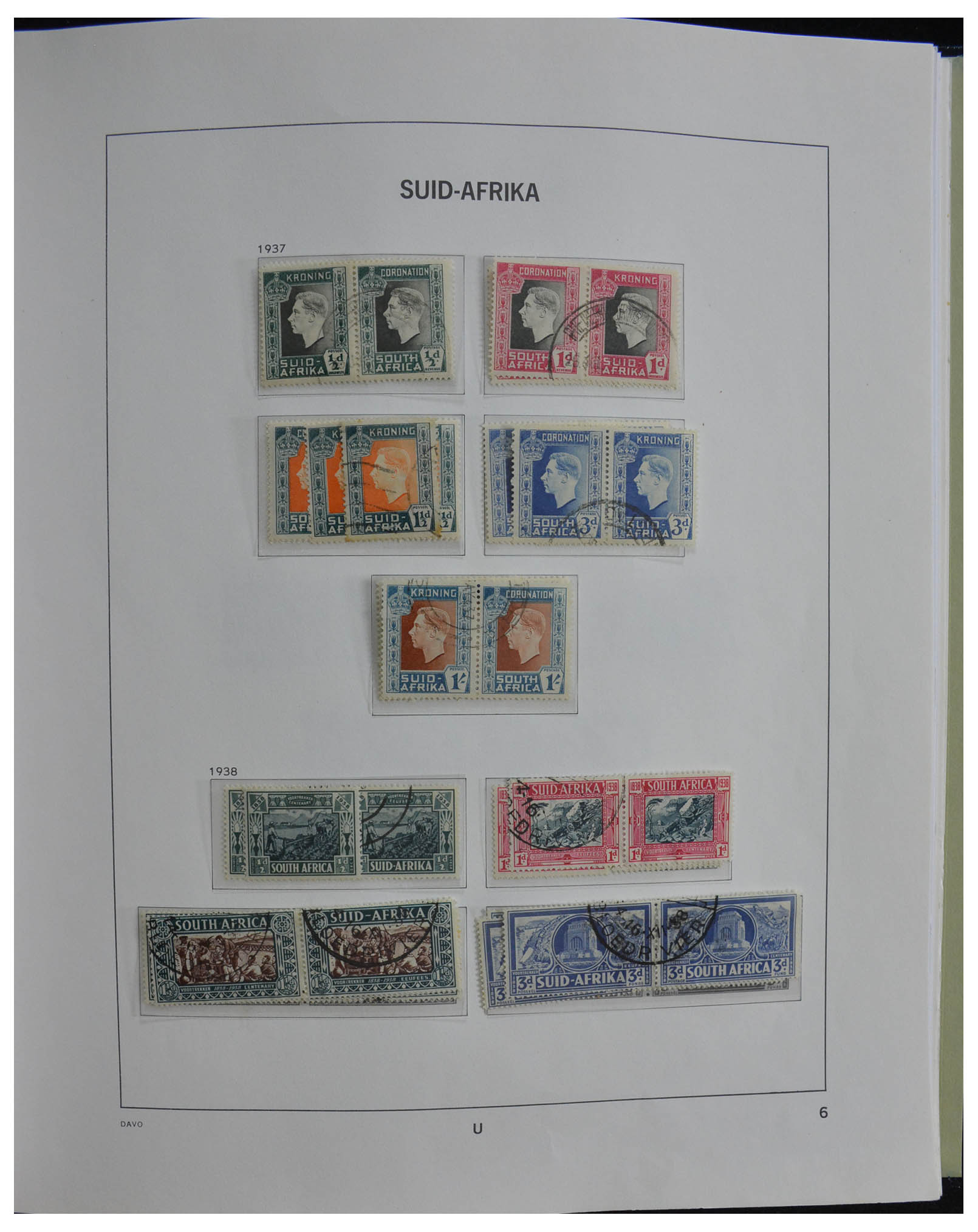 28303 012 - 28303 Zuid Afrika 1910-2003.