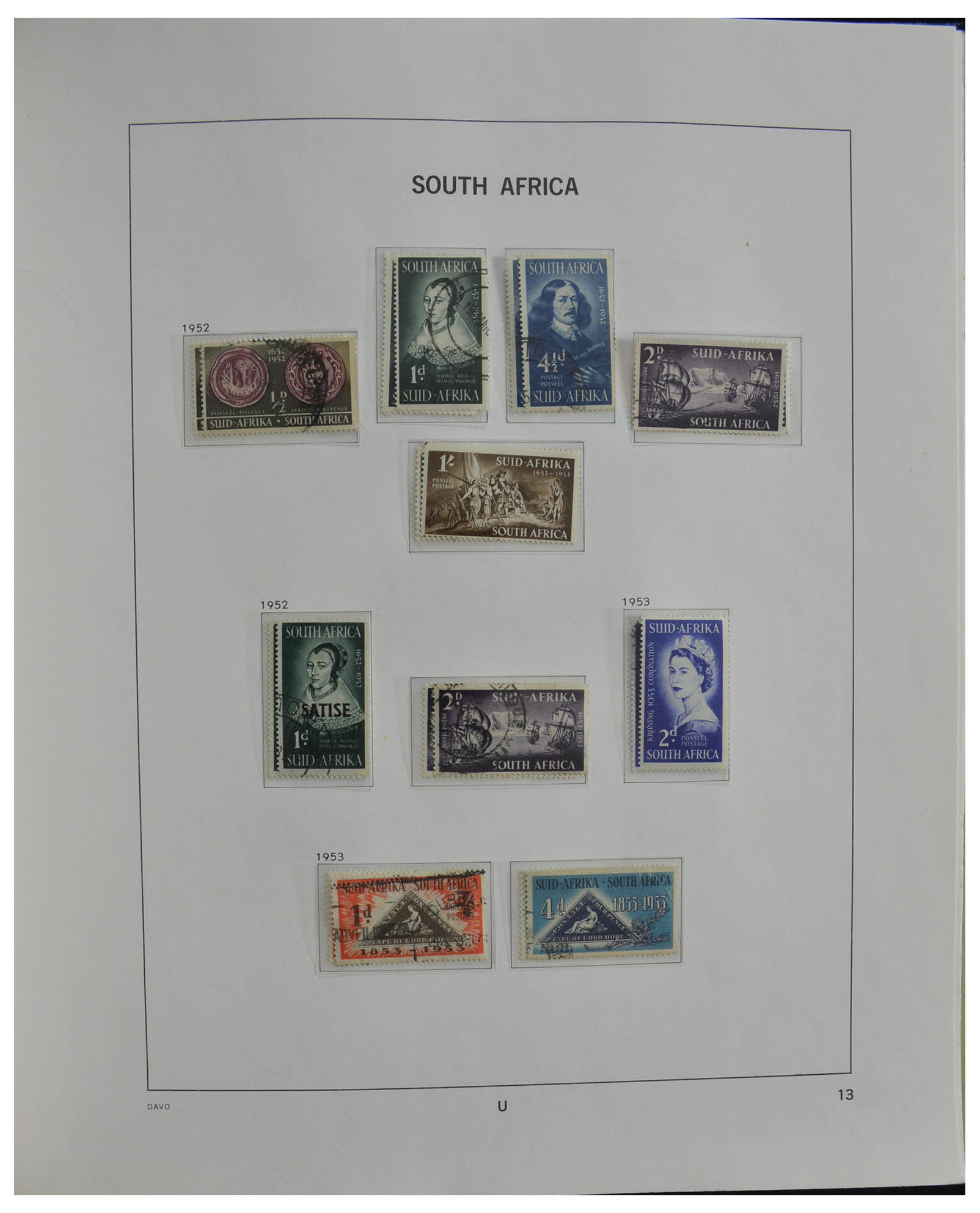 28303 021 - 28303 Zuid Afrika 1910-2003.