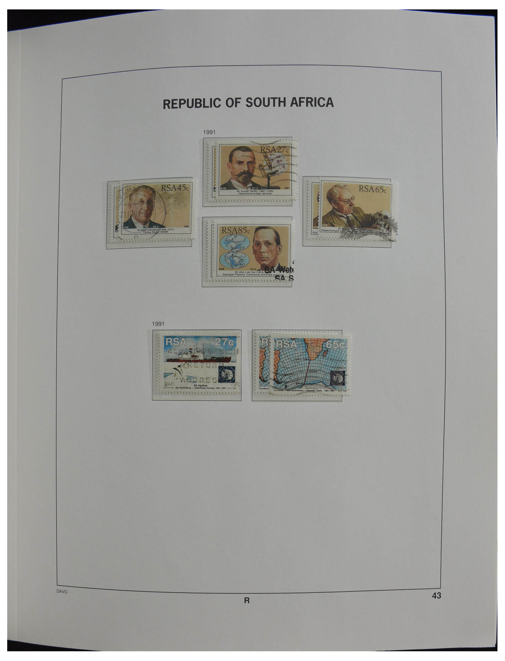 28303 078 - 28303 Zuid Afrika 1910-2003.