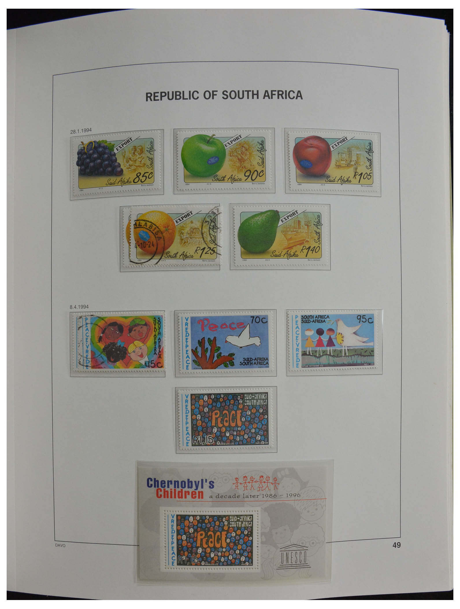 28303 085 - 28303 Zuid Afrika 1910-2003.
