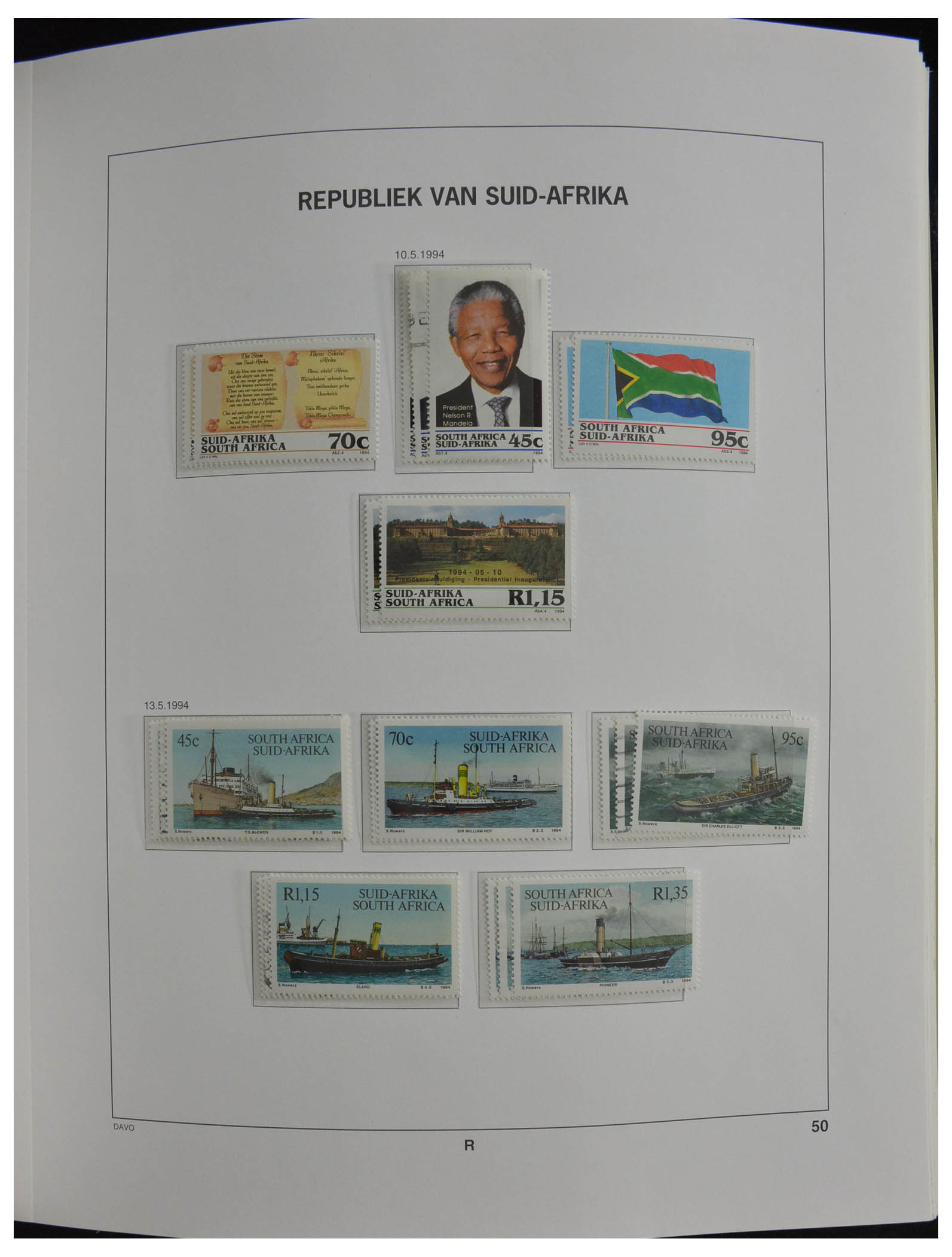 28303 086 - 28303 Zuid Afrika 1910-2003.