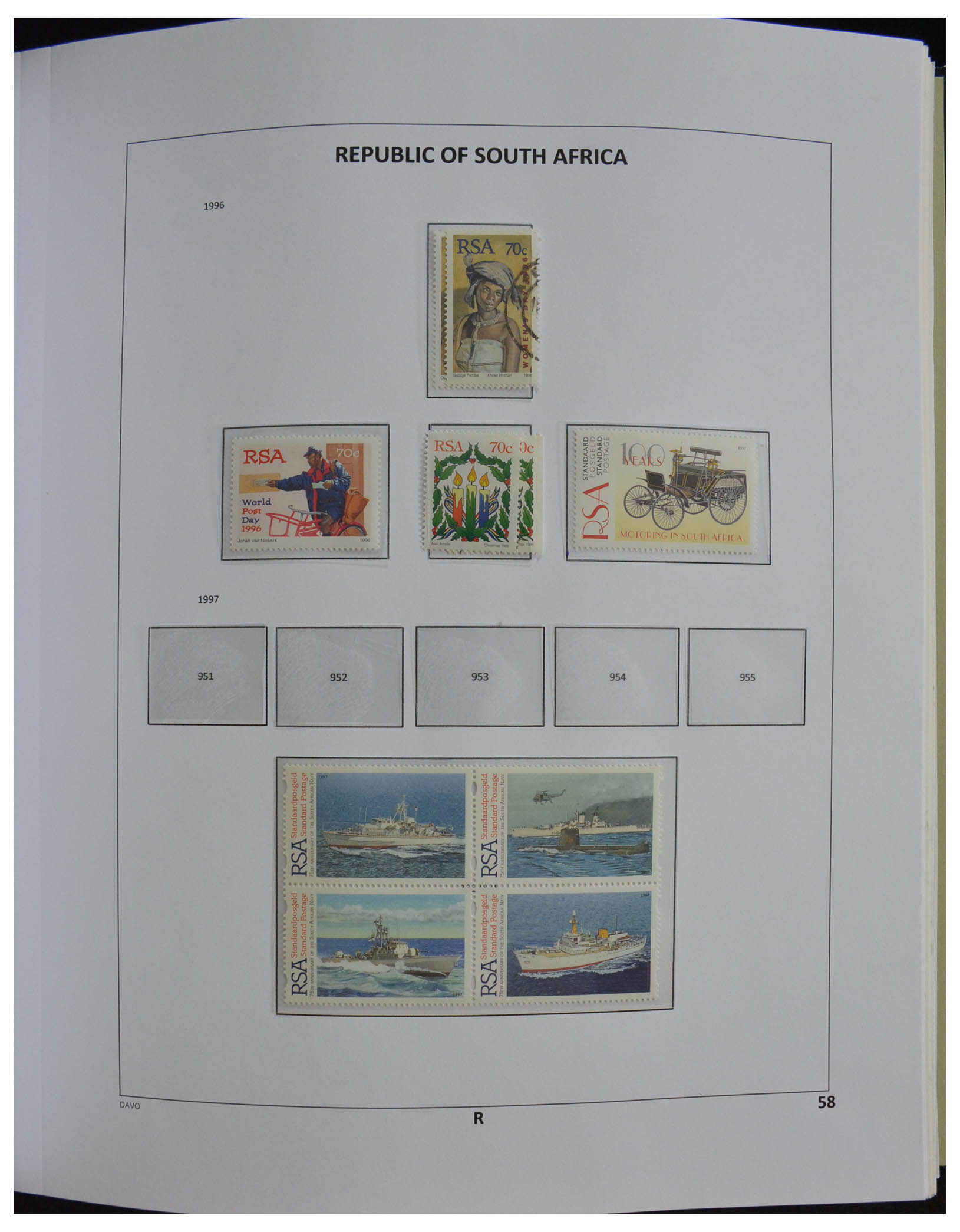 28303 094 - 28303 Zuid Afrika 1910-2003.