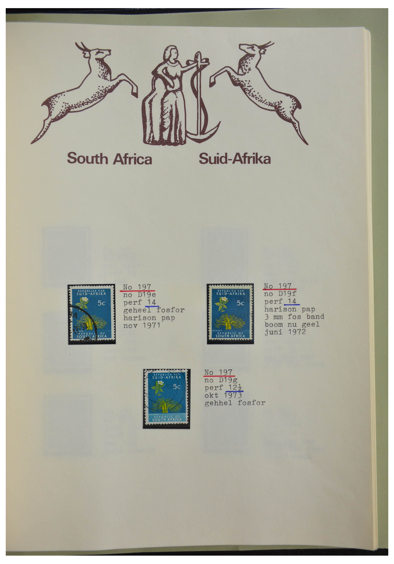 28303 252 - 28303 Zuid Afrika 1910-2003.