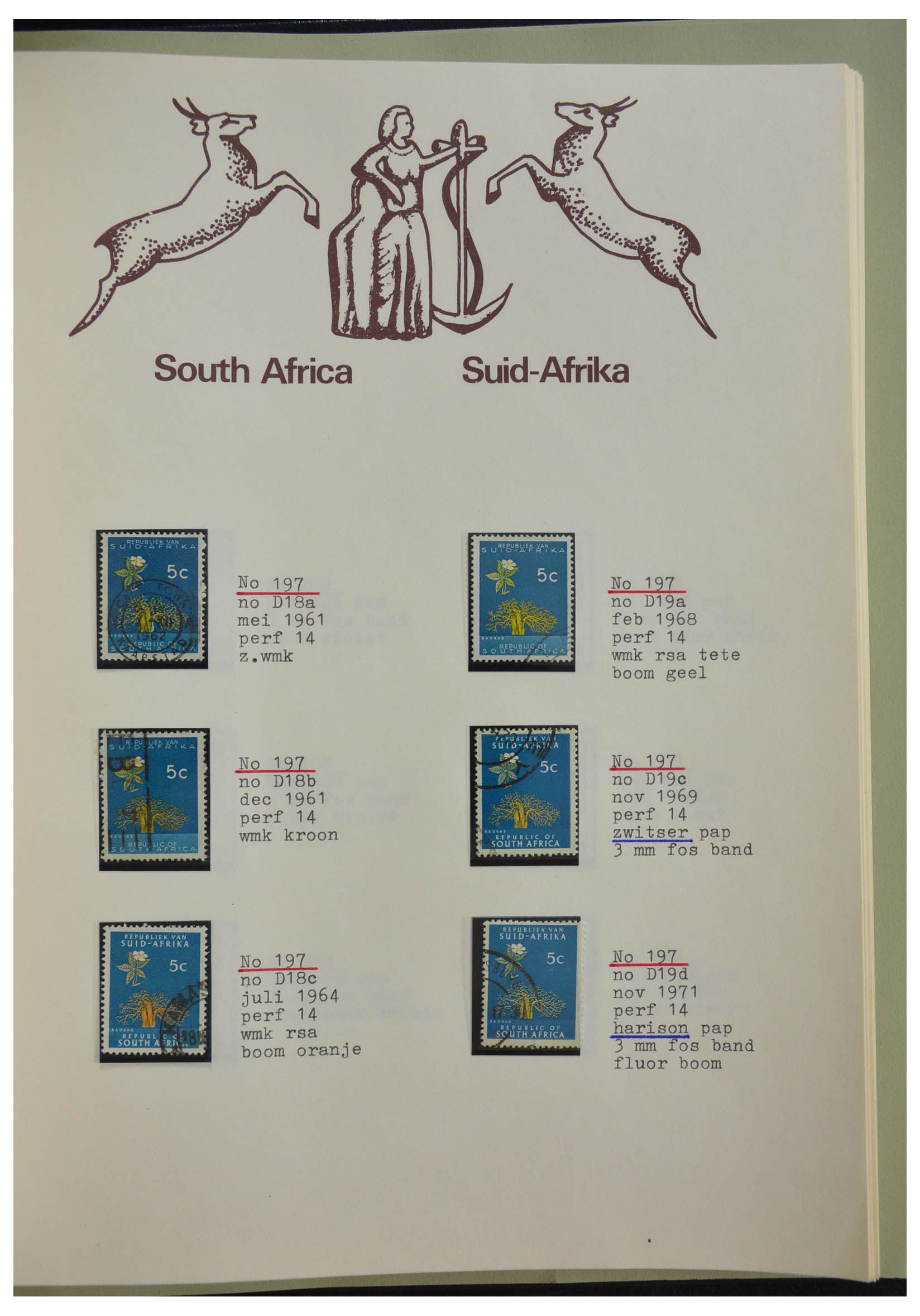 28303 253 - 28303 Zuid Afrika 1910-2003.