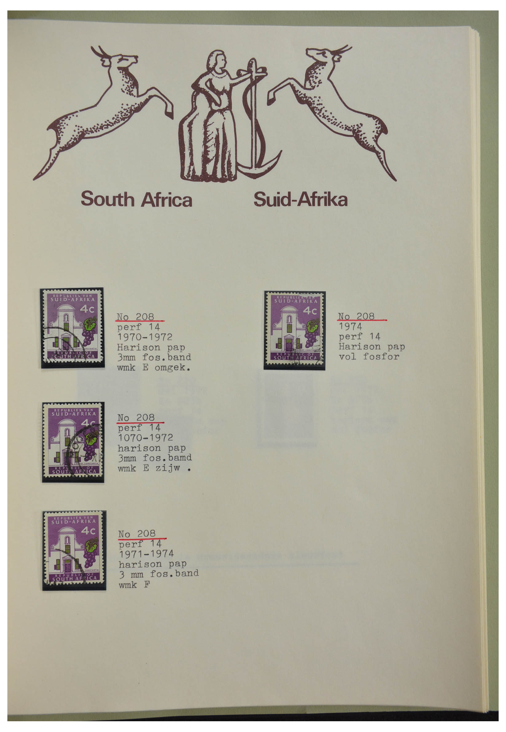28303 255 - 28303 Zuid Afrika 1910-2003.