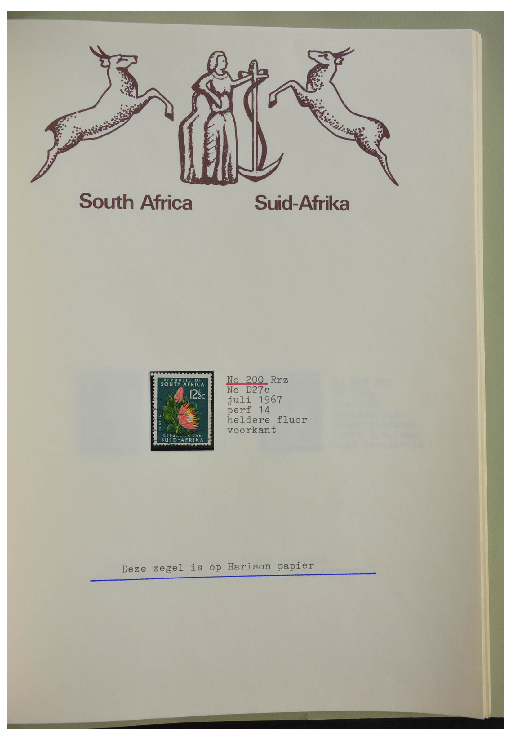28303 260 - 28303 Zuid Afrika 1910-2003.