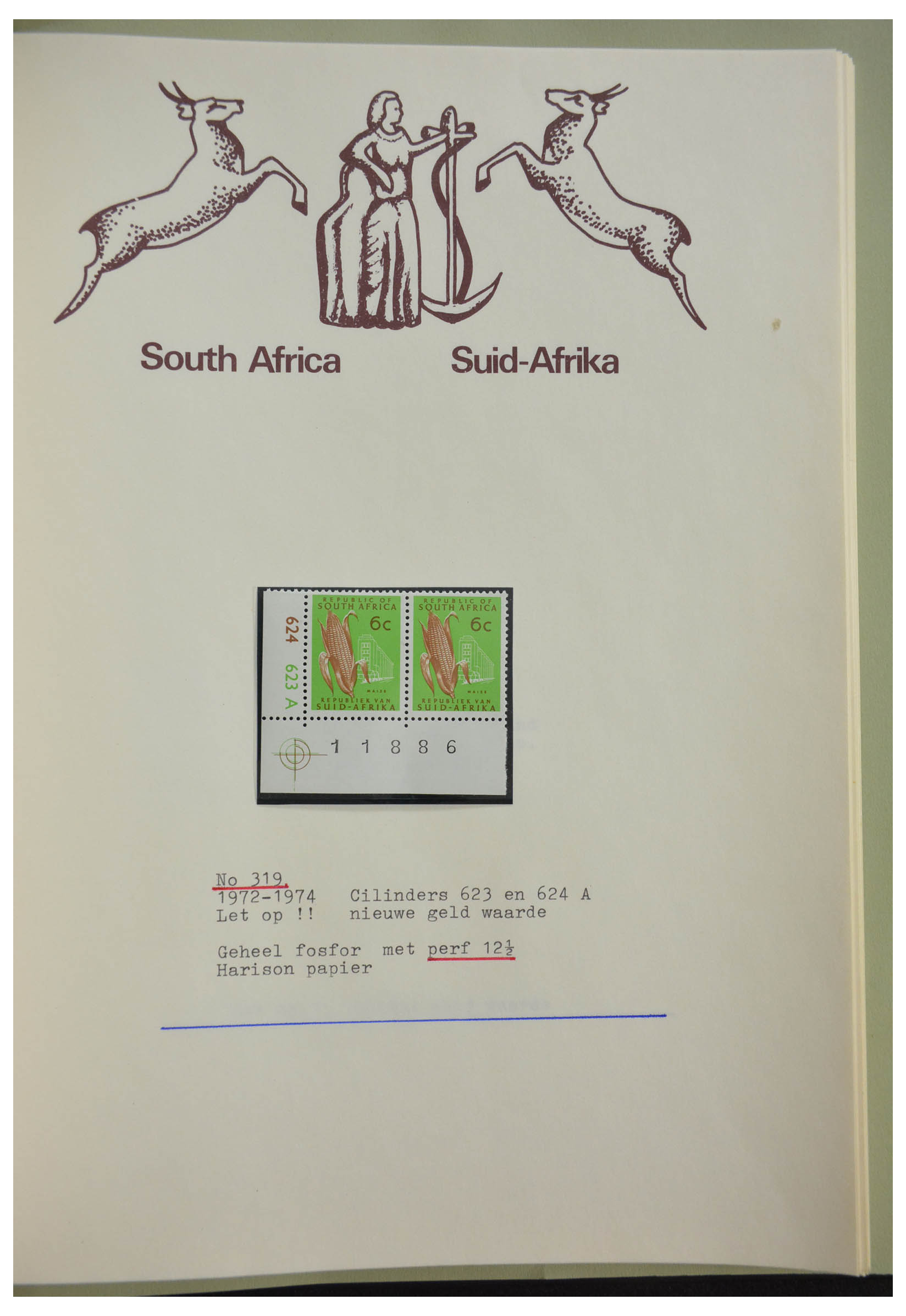28303 263 - 28303 Zuid Afrika 1910-2003.