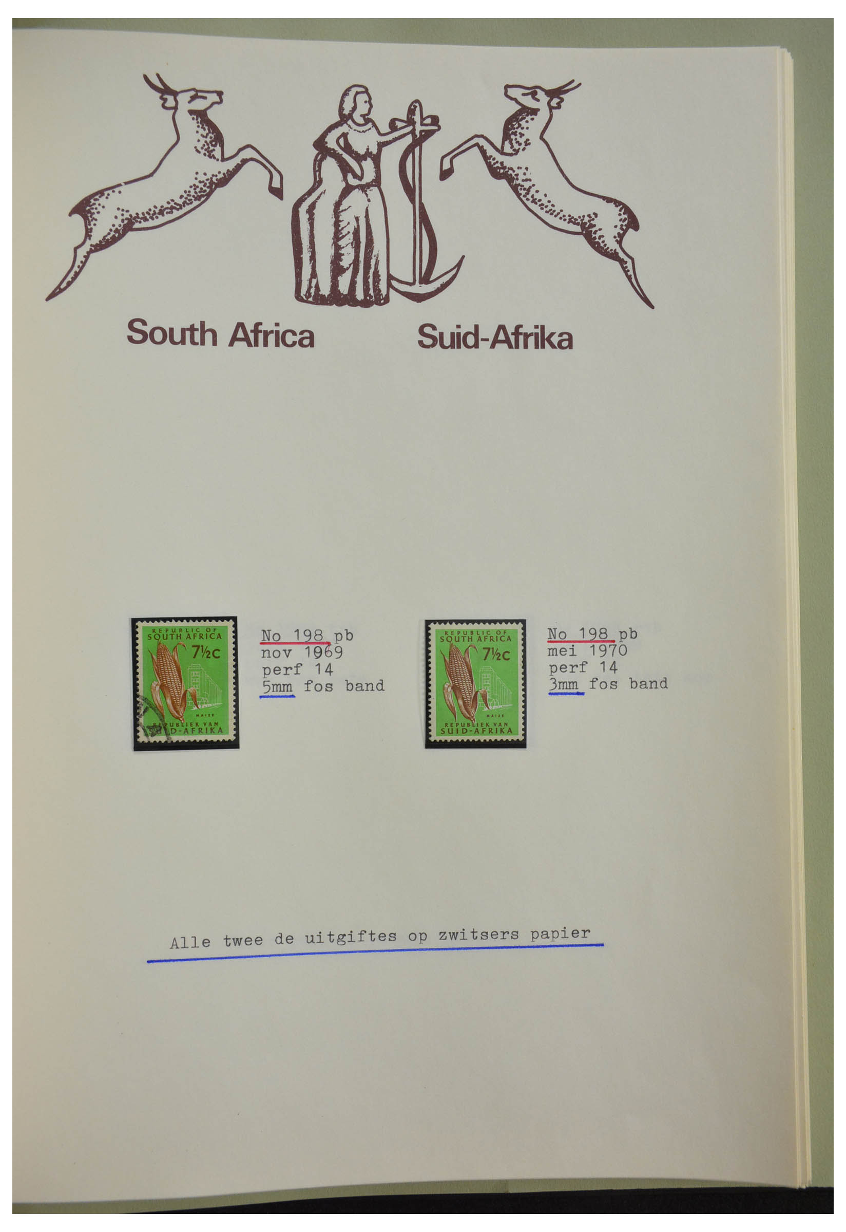 28303 266 - 28303 Zuid Afrika 1910-2003.