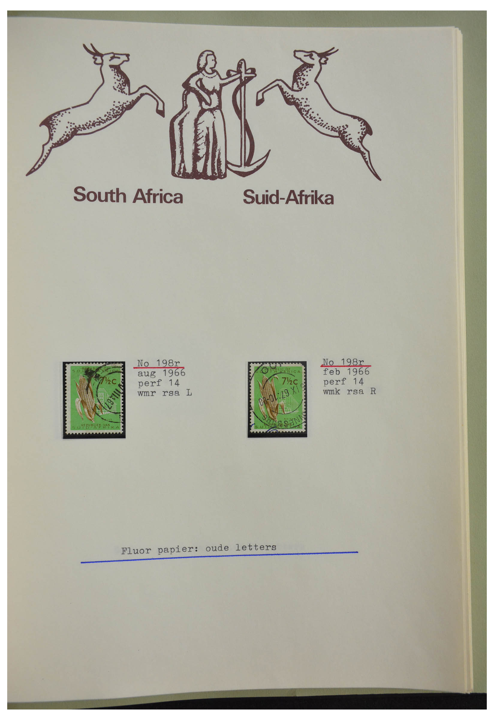28303 268 - 28303 Zuid Afrika 1910-2003.