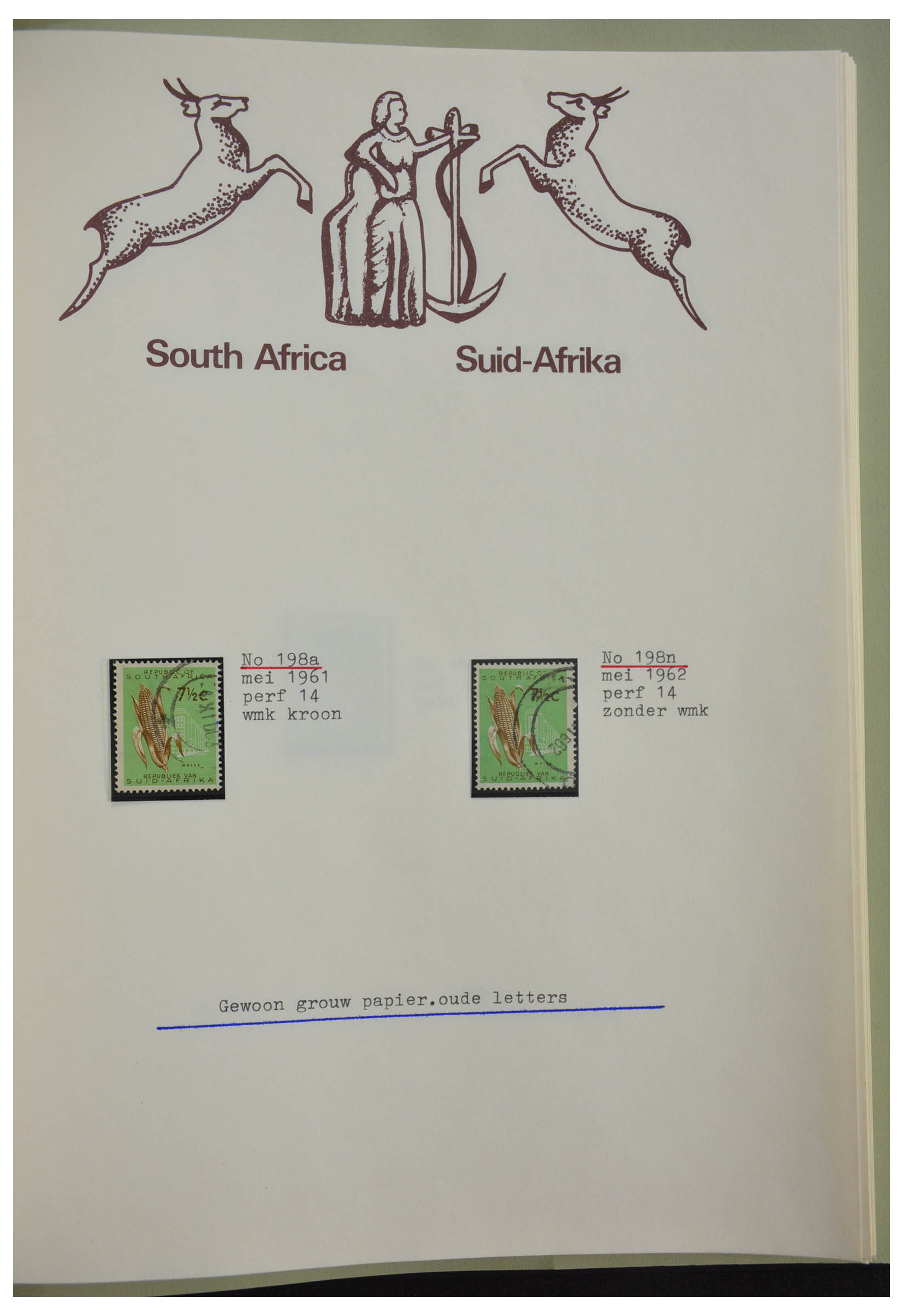 28303 269 - 28303 Zuid Afrika 1910-2003.