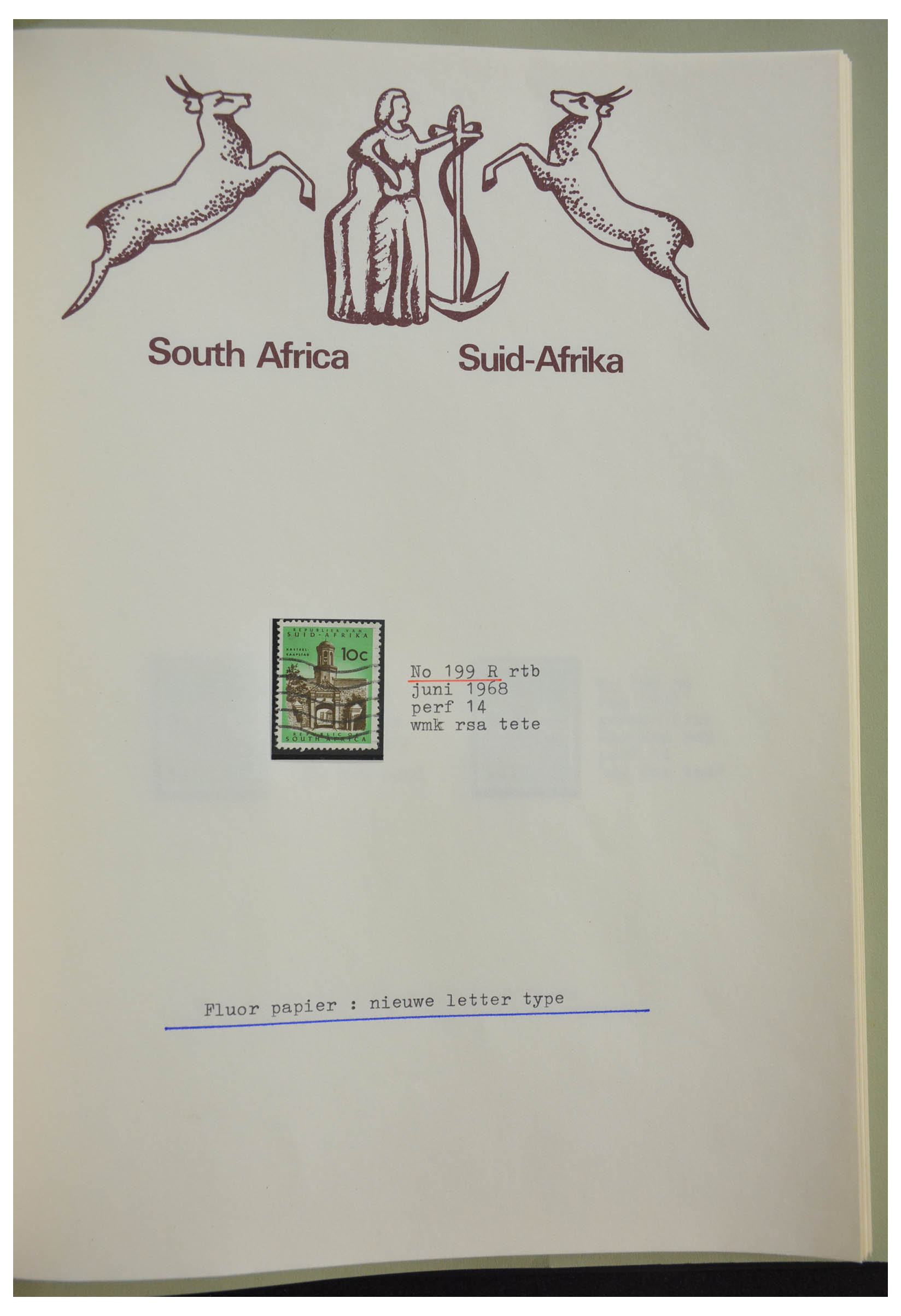 28303 271 - 28303 Zuid Afrika 1910-2003.