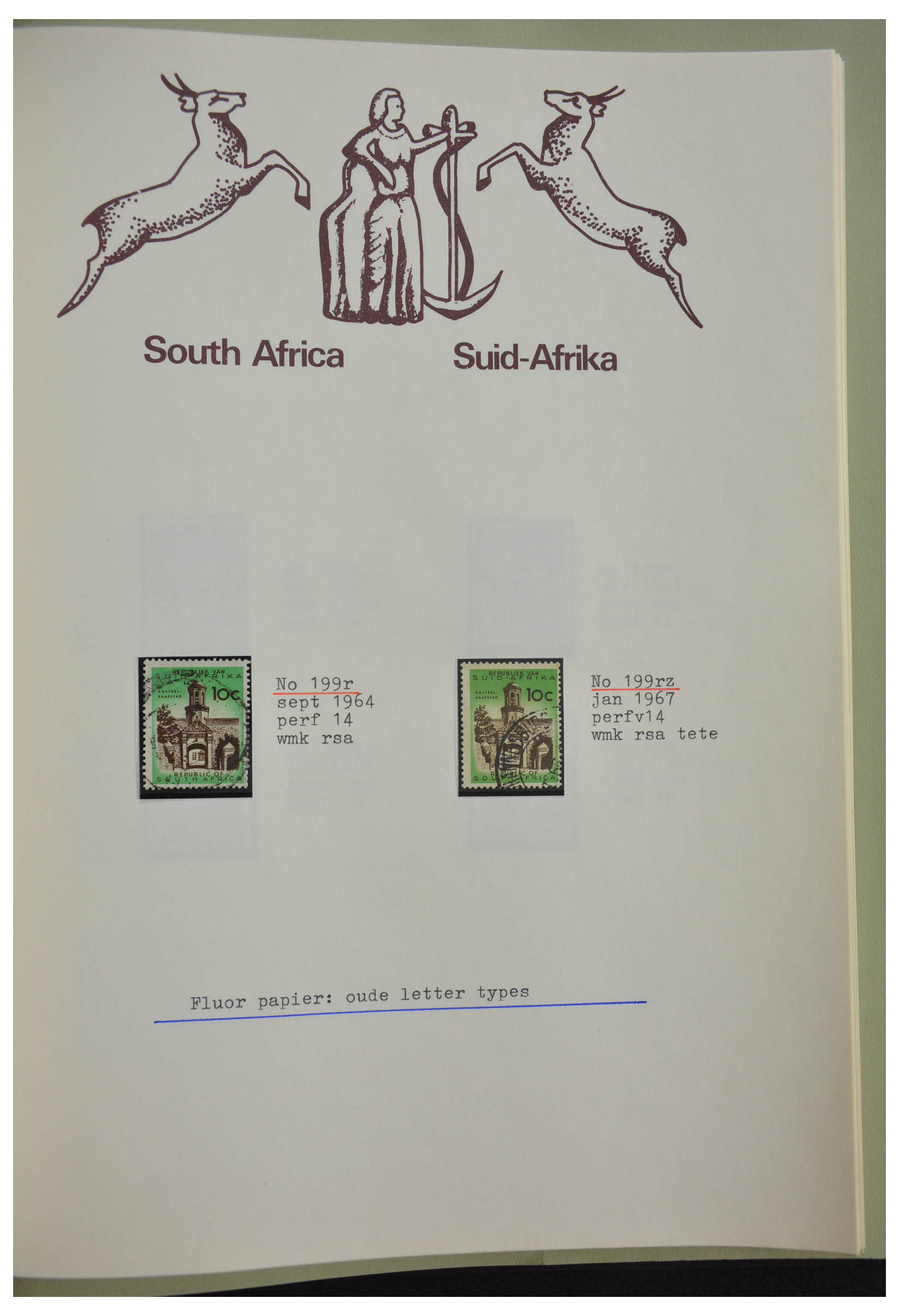 28303 273 - 28303 Zuid Afrika 1910-2003.