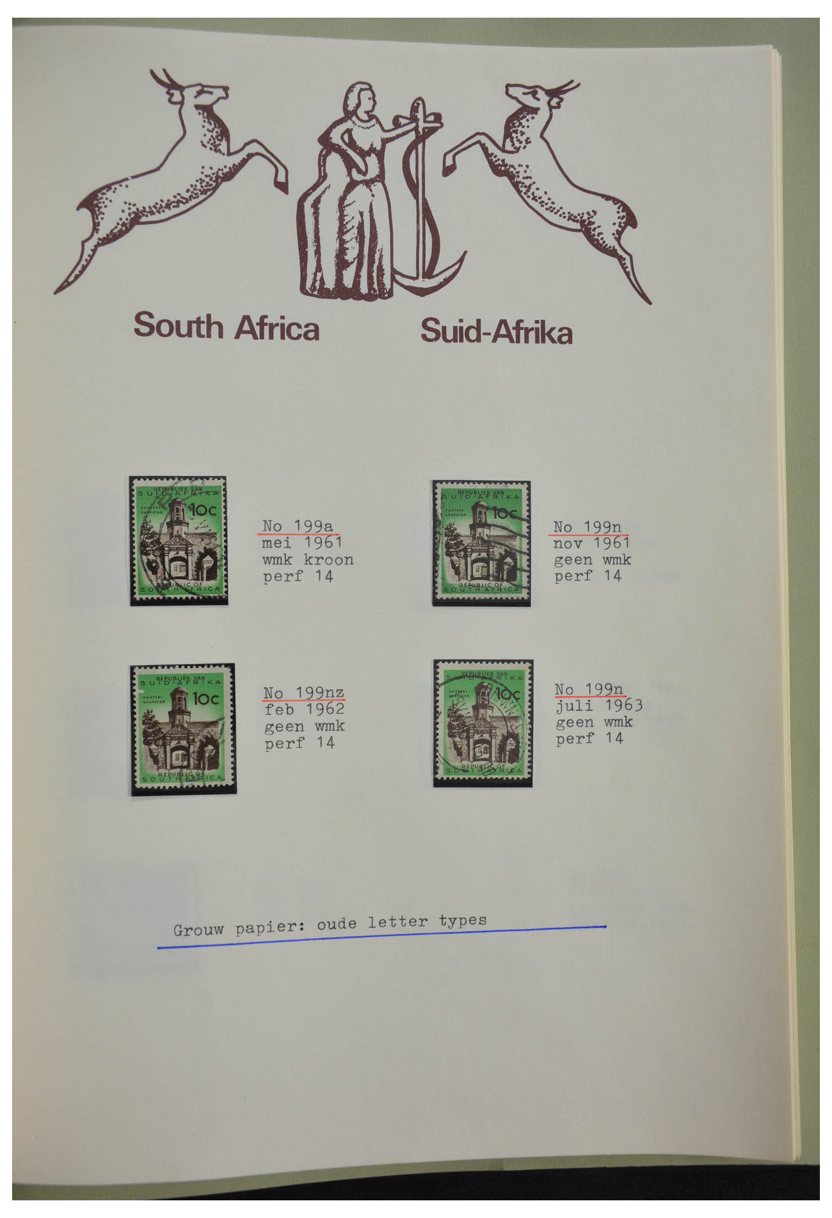 28303 274 - 28303 Zuid Afrika 1910-2003.