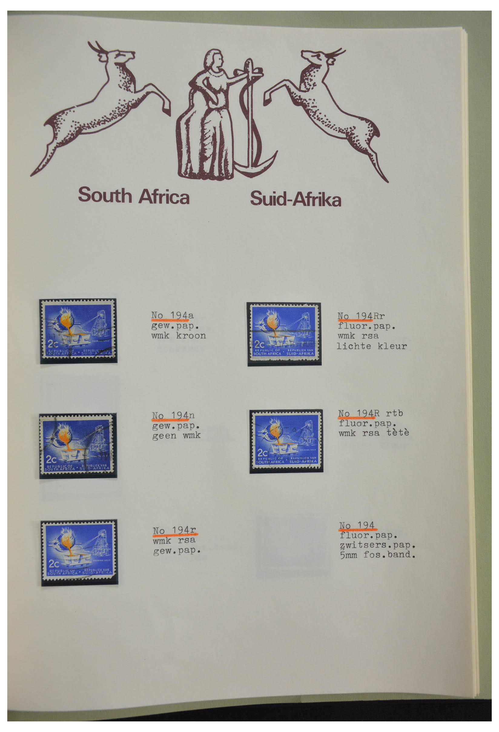 28303 275 - 28303 Zuid Afrika 1910-2003.