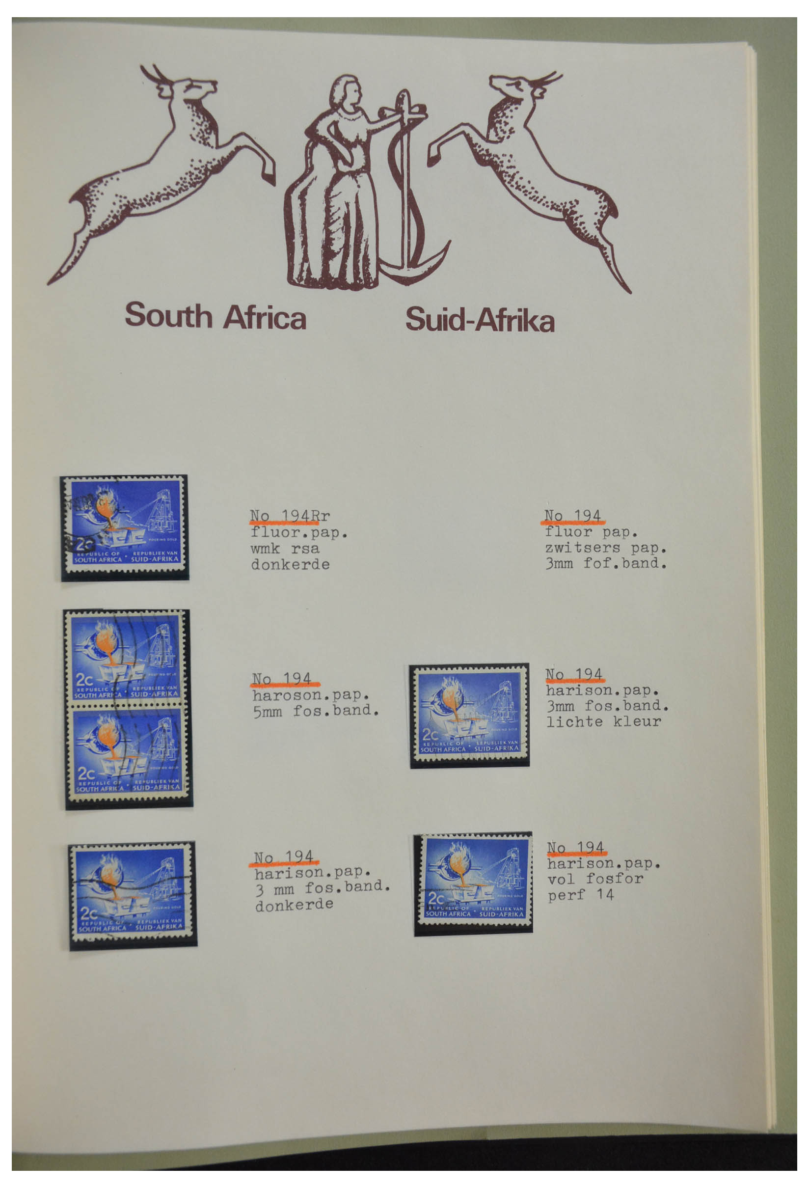 28303 276 - 28303 Zuid Afrika 1910-2003.