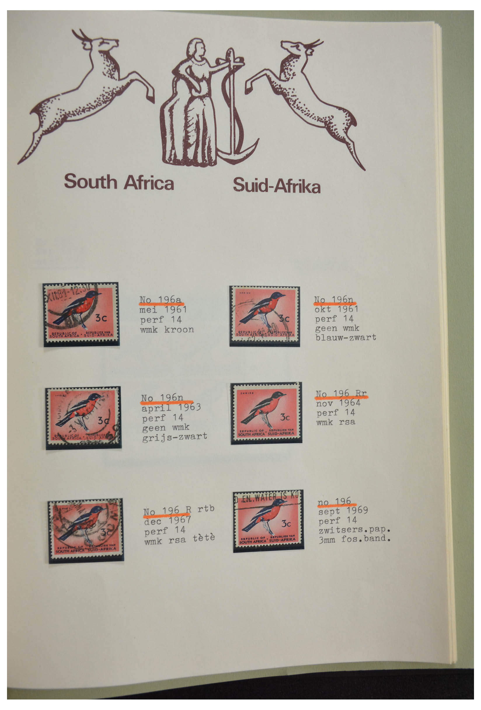 28303 278 - 28303 Zuid Afrika 1910-2003.