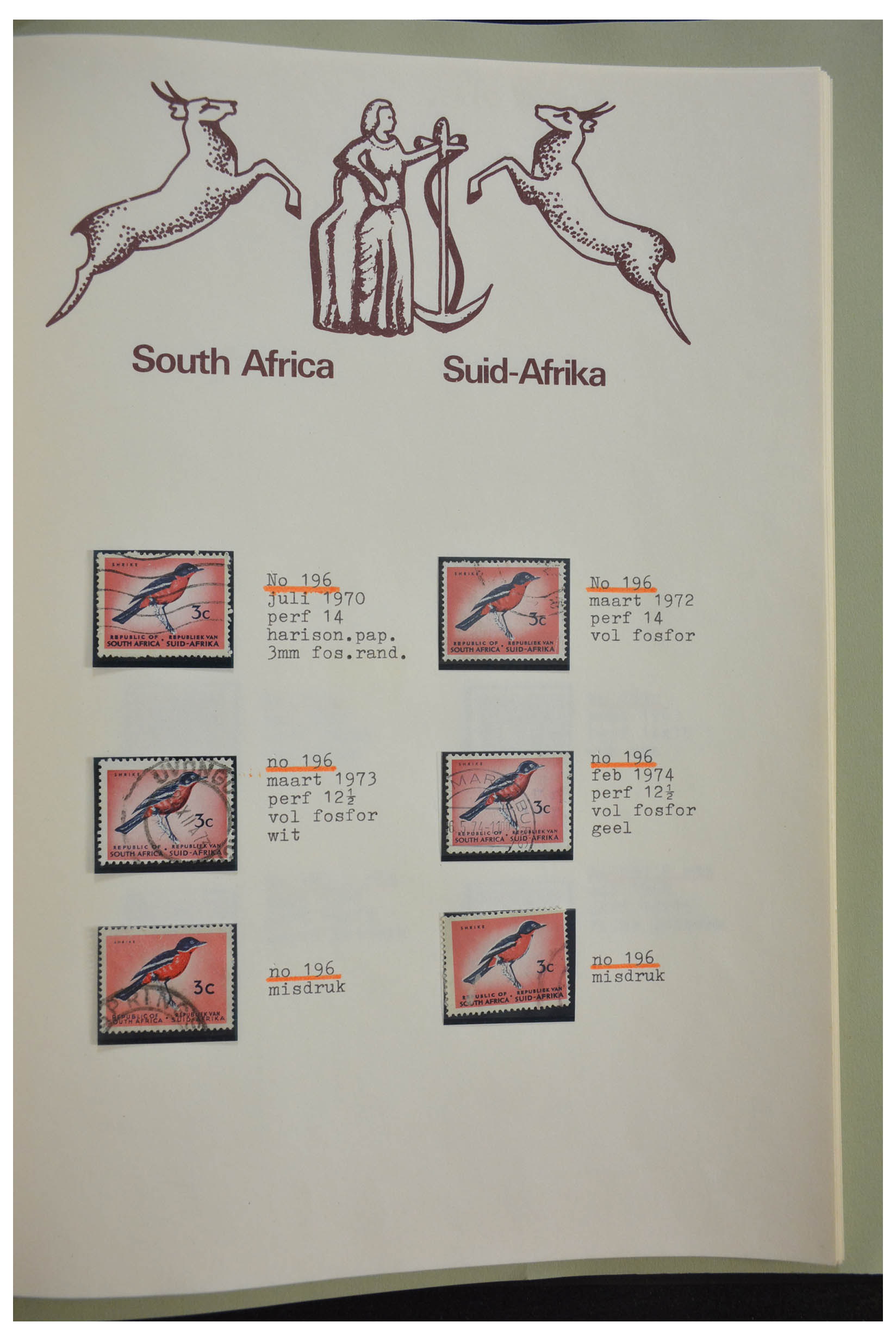28303 280 - 28303 Zuid Afrika 1910-2003.