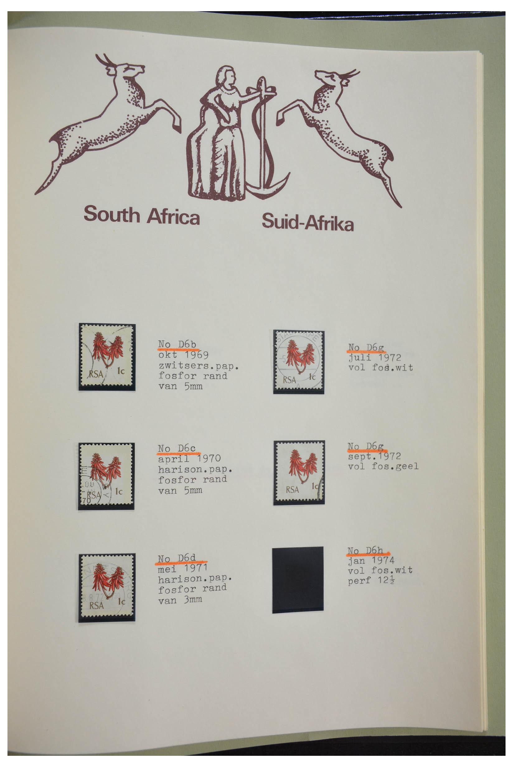 28303 286 - 28303 Zuid Afrika 1910-2003.