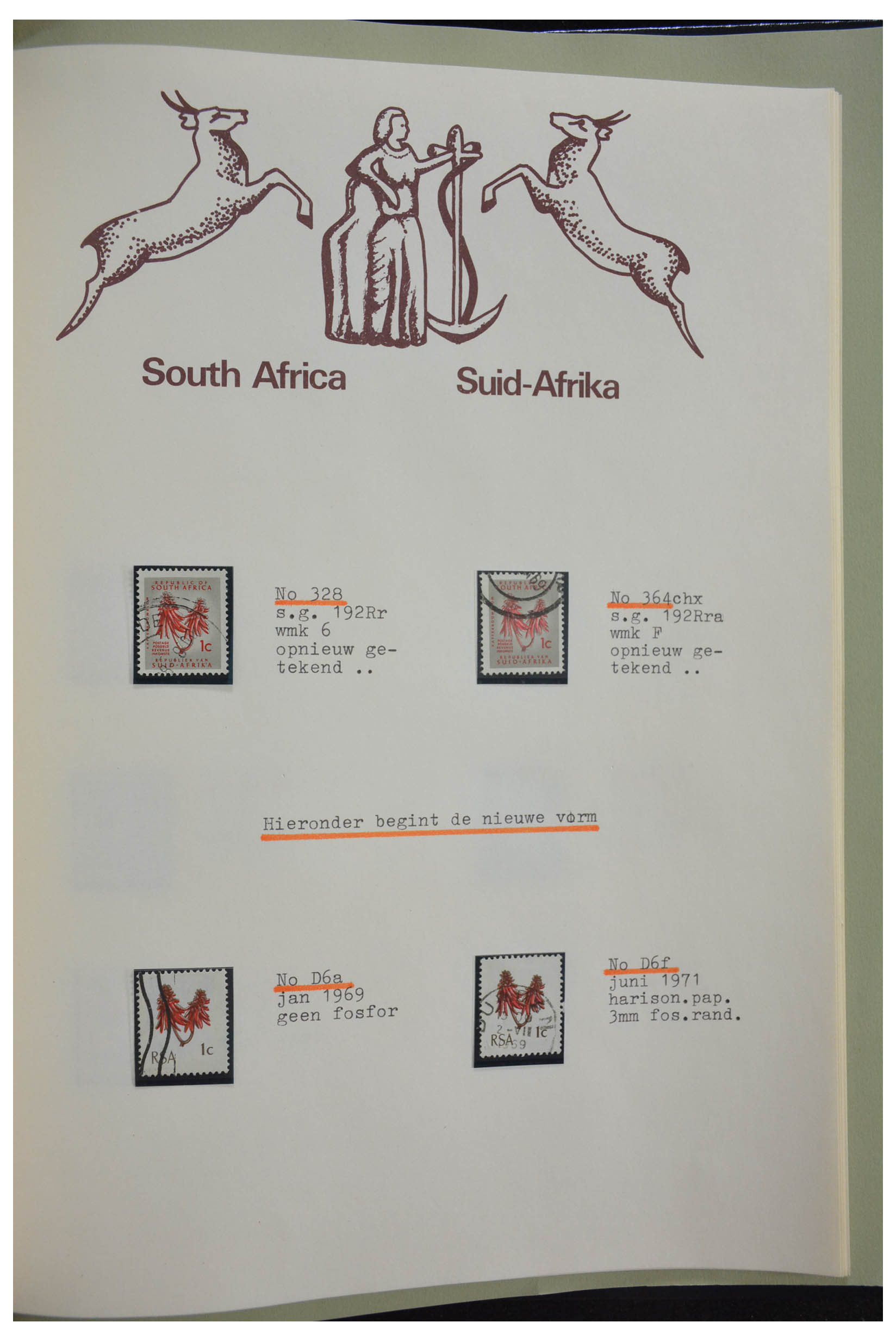 28303 287 - 28303 Zuid Afrika 1910-2003.