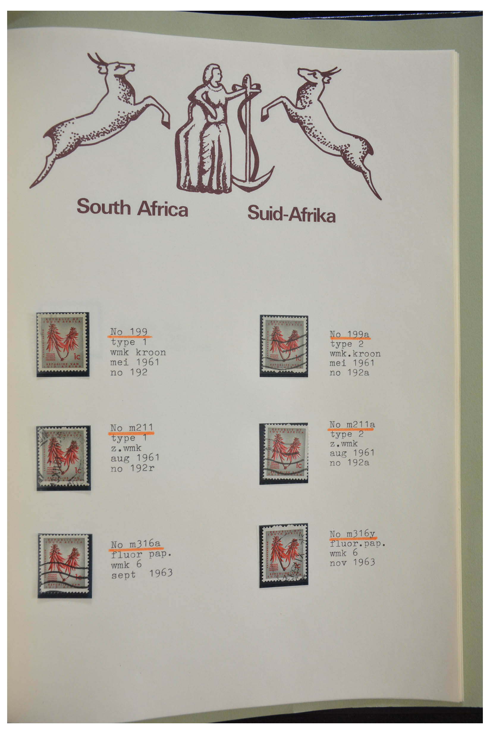 28303 288 - 28303 Zuid Afrika 1910-2003.
