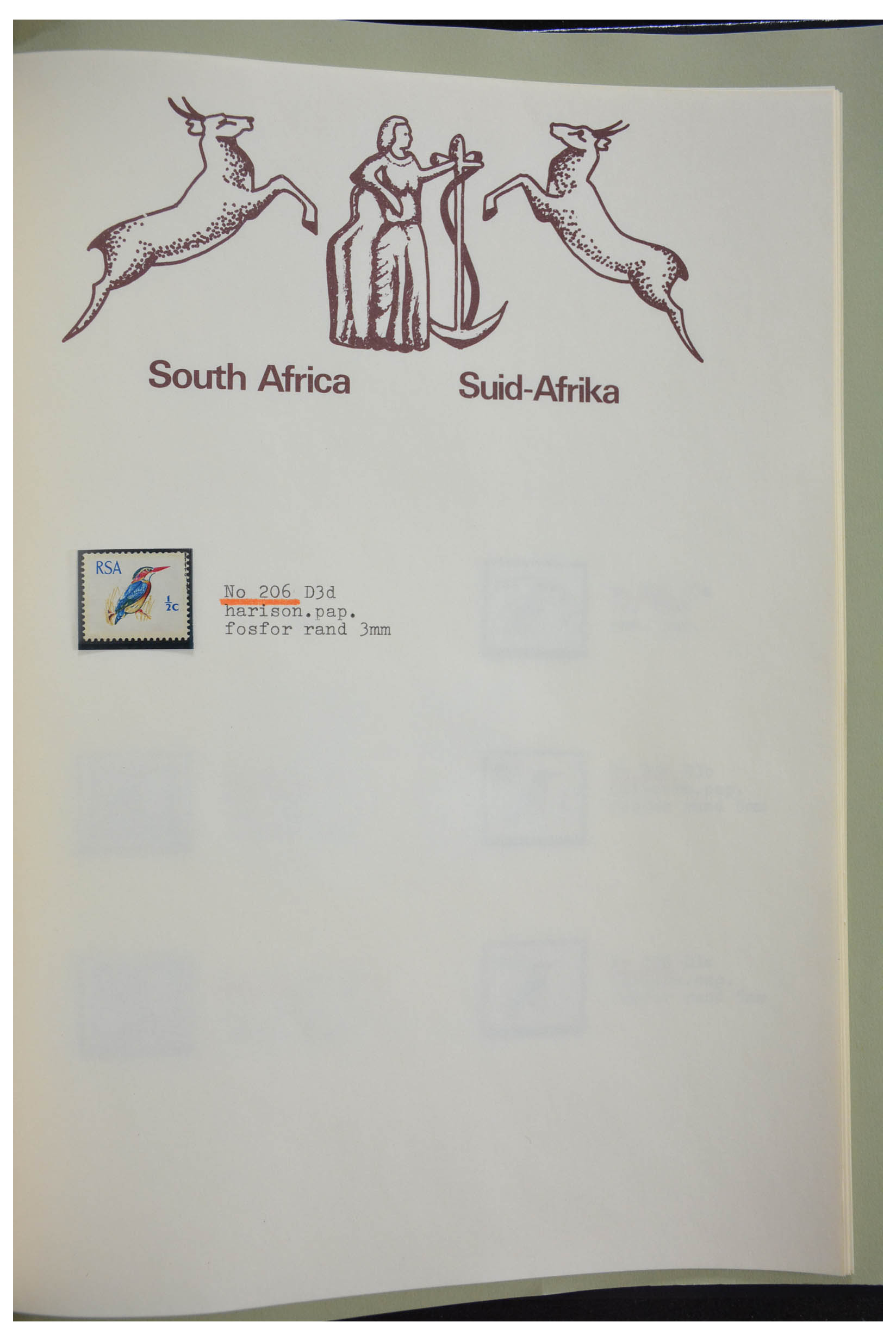 28303 289 - 28303 Zuid Afrika 1910-2003.
