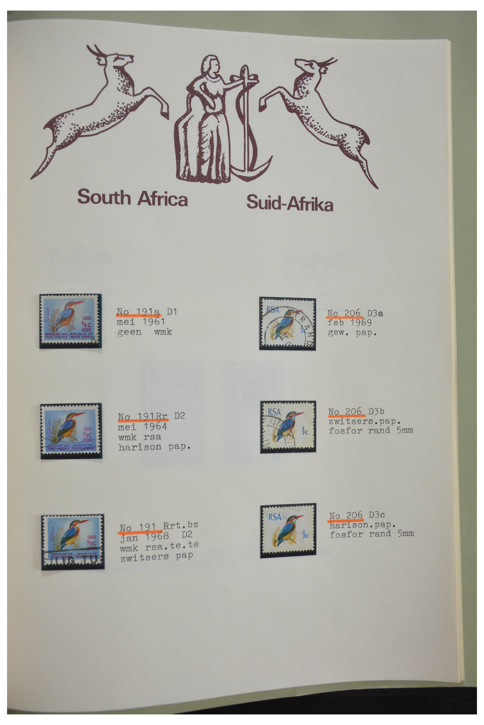 28303 290 - 28303 Zuid Afrika 1910-2003.