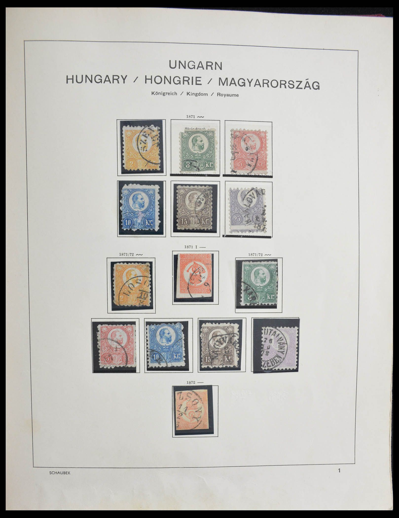 28304 001 - 28304 Hongarije 1871-2000.